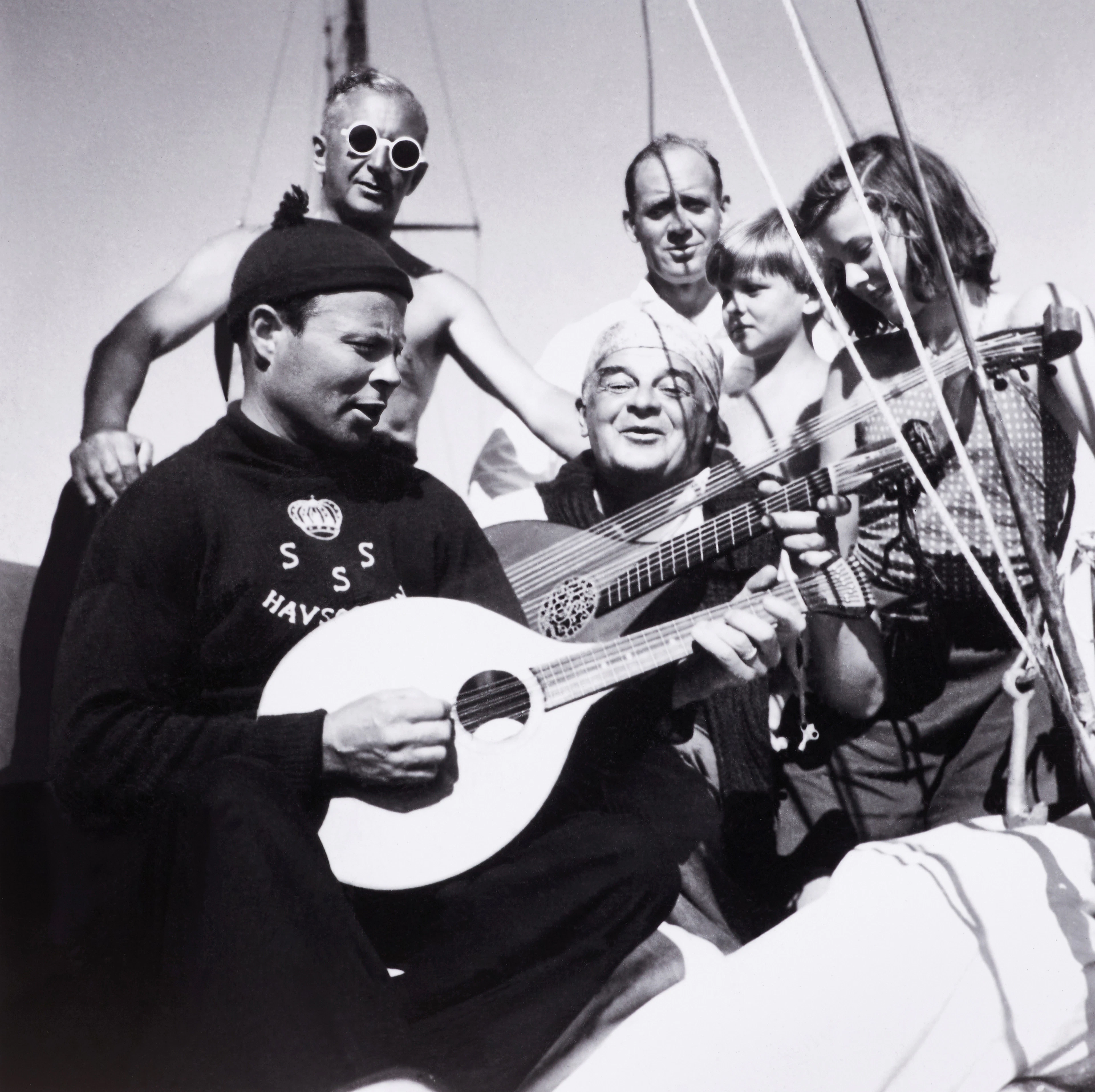 EVERT TAUBE, PER-OLOW ANDERSON (1921-1989). ”Evert Taube Sandhamnsregattan