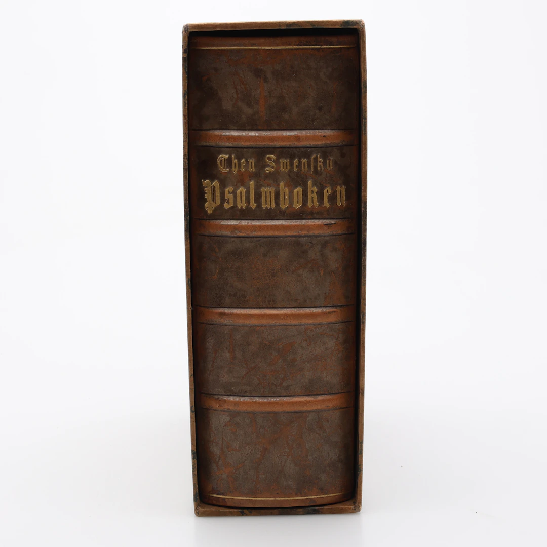 FAKSIMIL/PSALMBOK. DEN SVENSKA PSALMBOKEN 1695 I FAKSIMILTRYCK 1939.