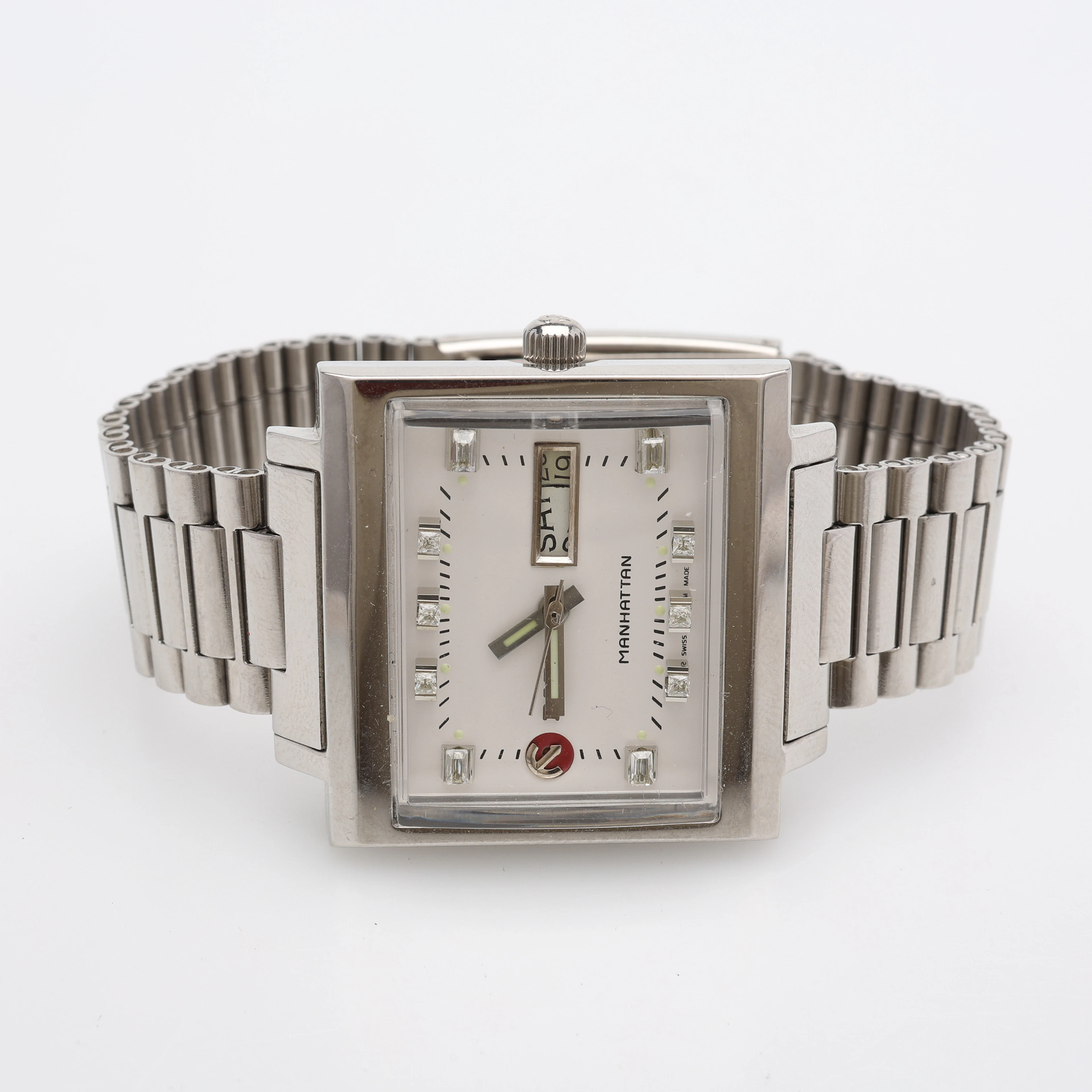 ARMBANDSUR, STÅL, RADO MANHATTAN, AUTOMATISKT UPPDRAG.