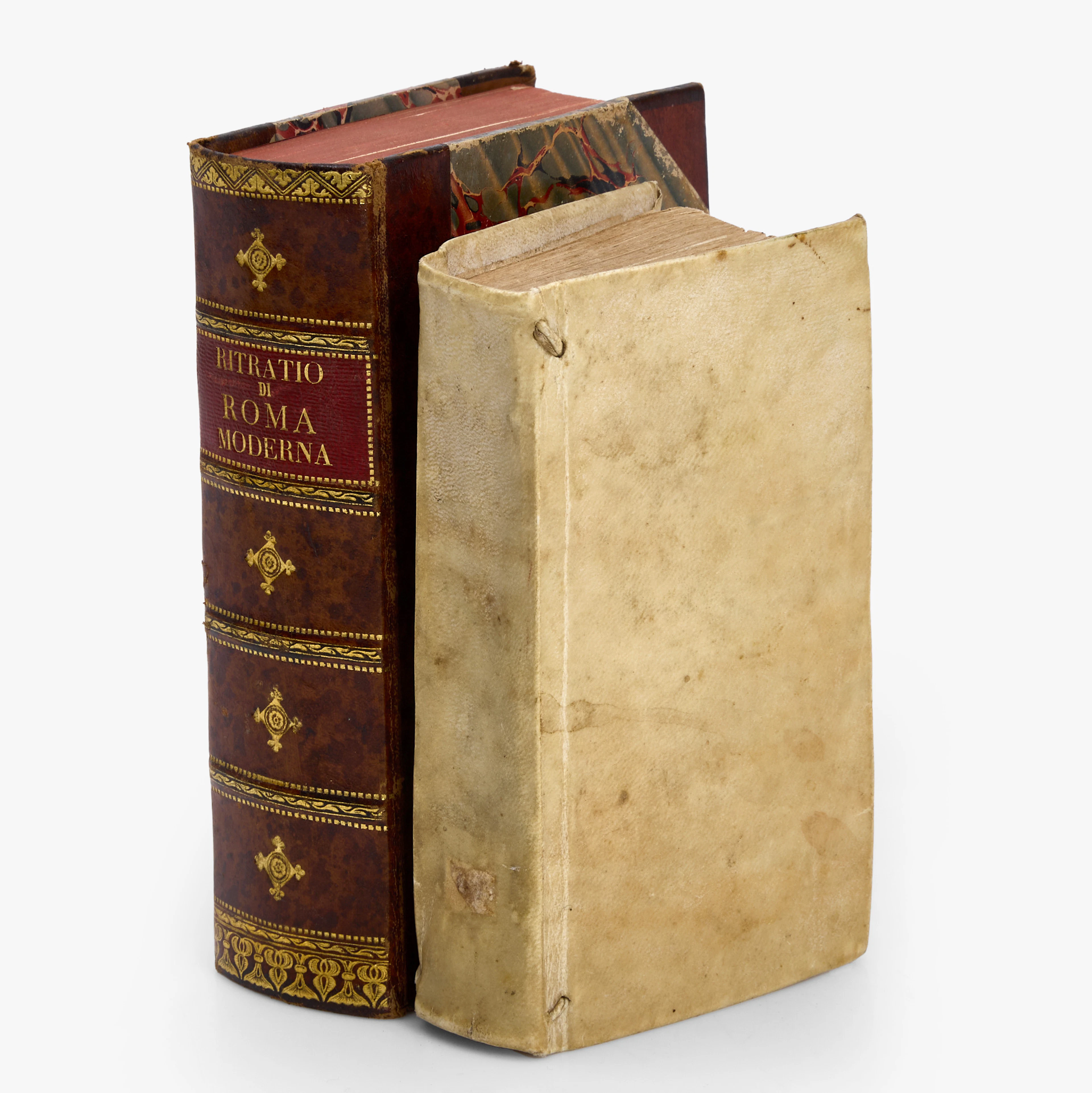 ROSSI, "Ritratto di Roma moderna", 1652. SARNELLI, "La Vera Guida