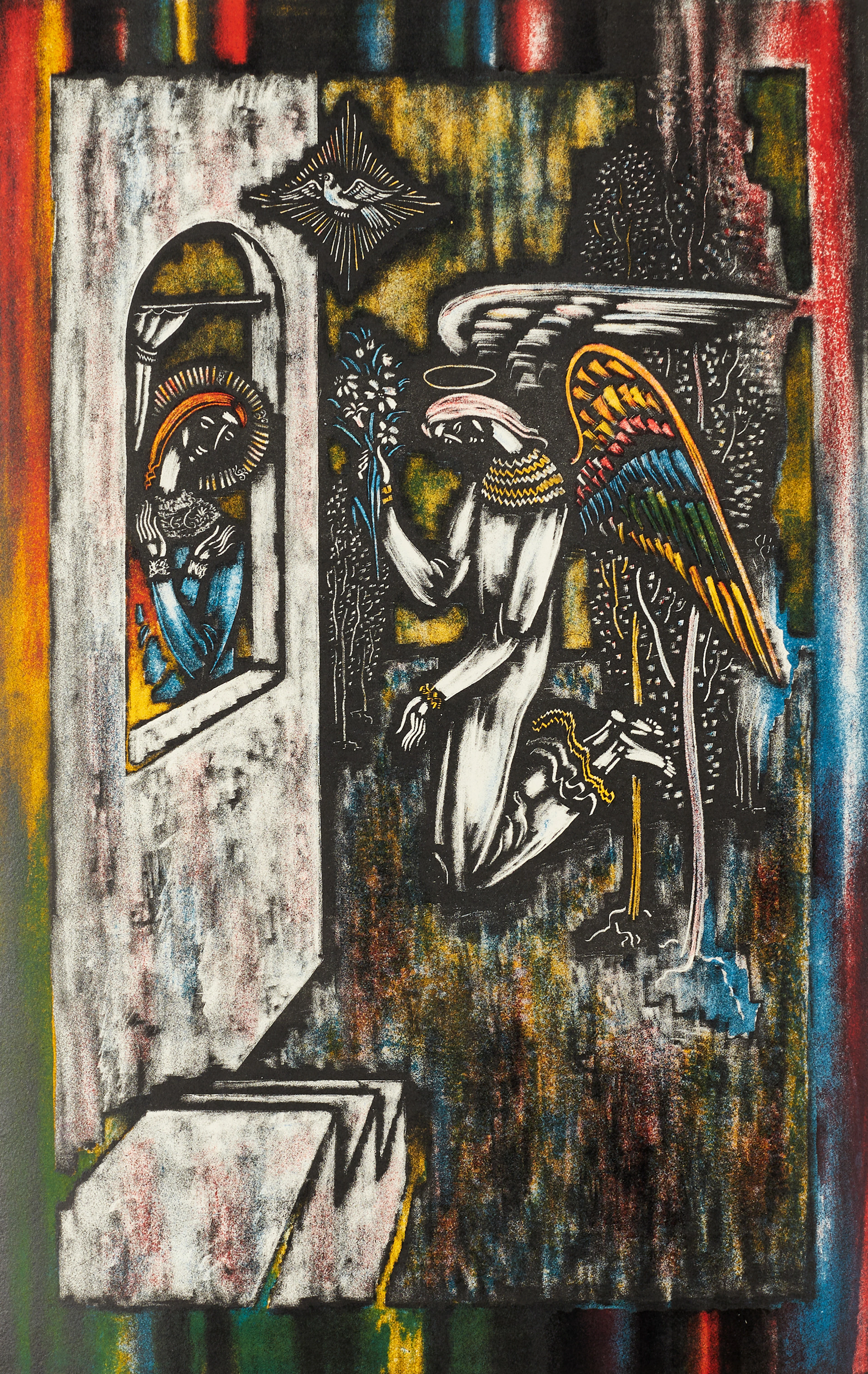 VYTAUTAS KASIULIS (LITAUEN, 1918-1995). Ängeln, signerad och numrerad