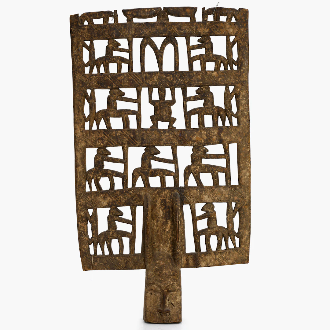 DÖRR/VÄGGDEKOR, Dogon, Mali, 1900-talets senare del.