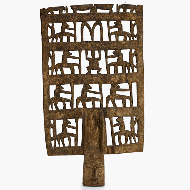 DÖRR/VÄGGDEKOR, Dogon, Mali, 1900-talets senare del.
