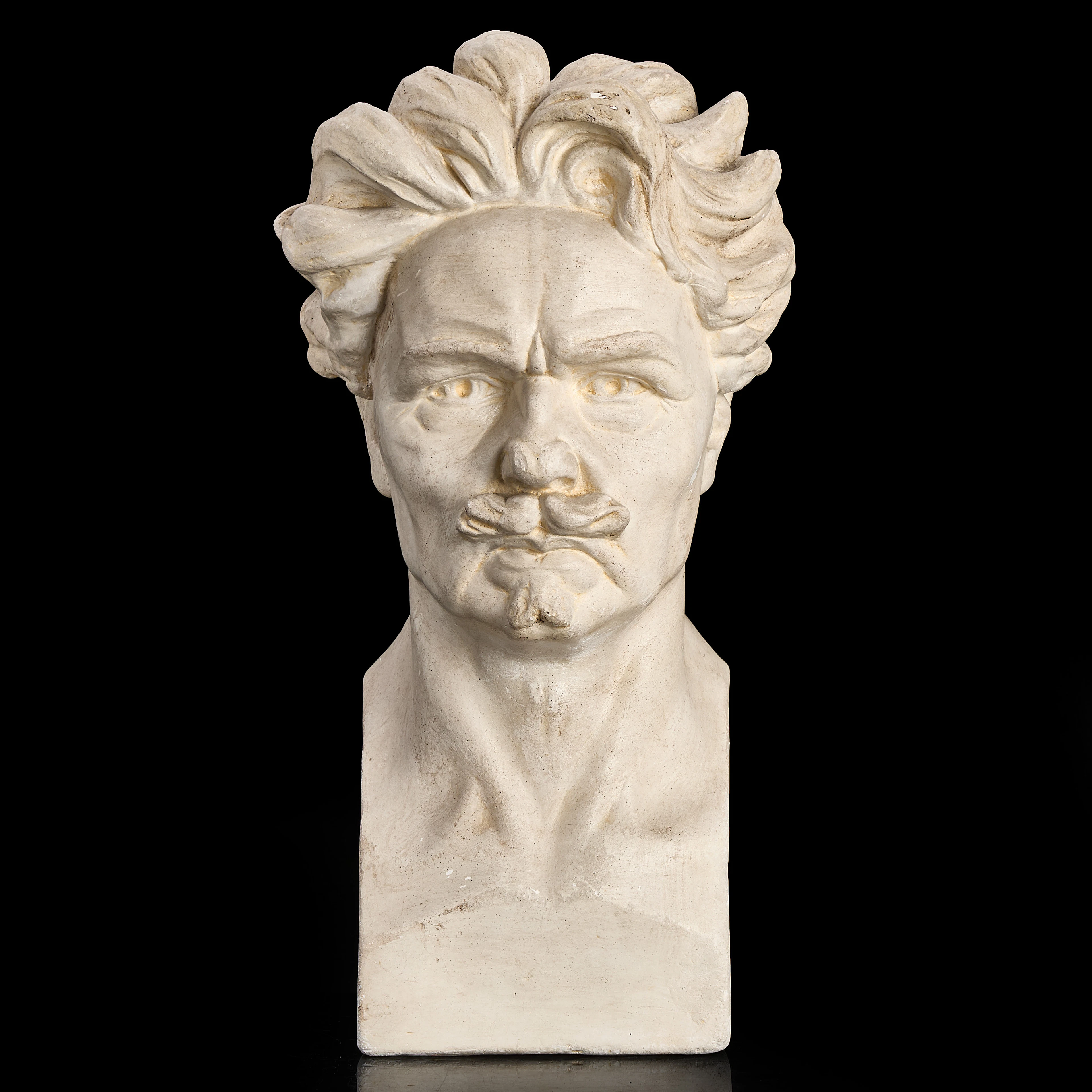 CARL ELDH (1873-1954). AUGUST STRINDBERG (1849–1912), porrättbyst