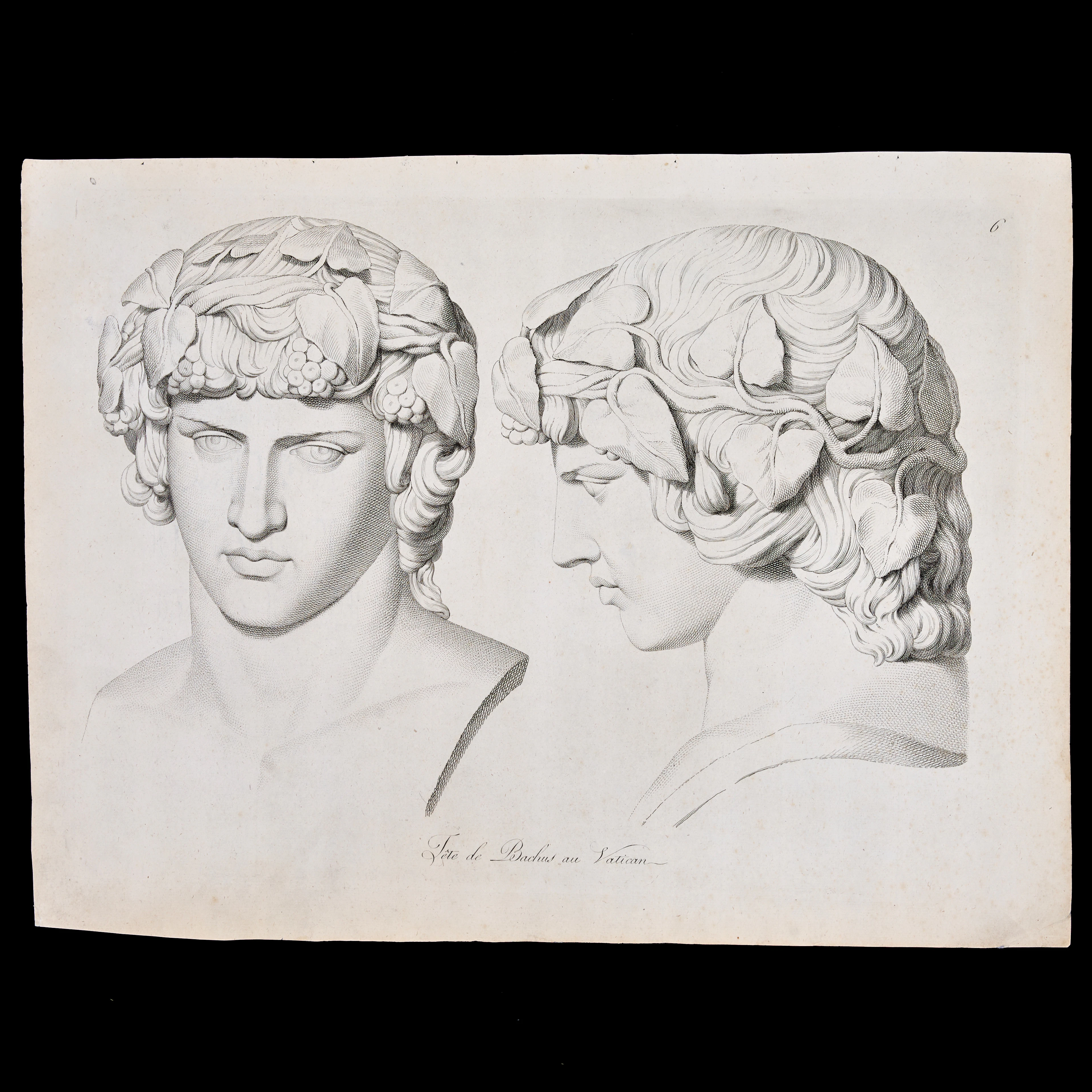 GIOVANNI VOLPATO (1733-1803) och RAFAELLO MORGHEN (1758-1833), tre