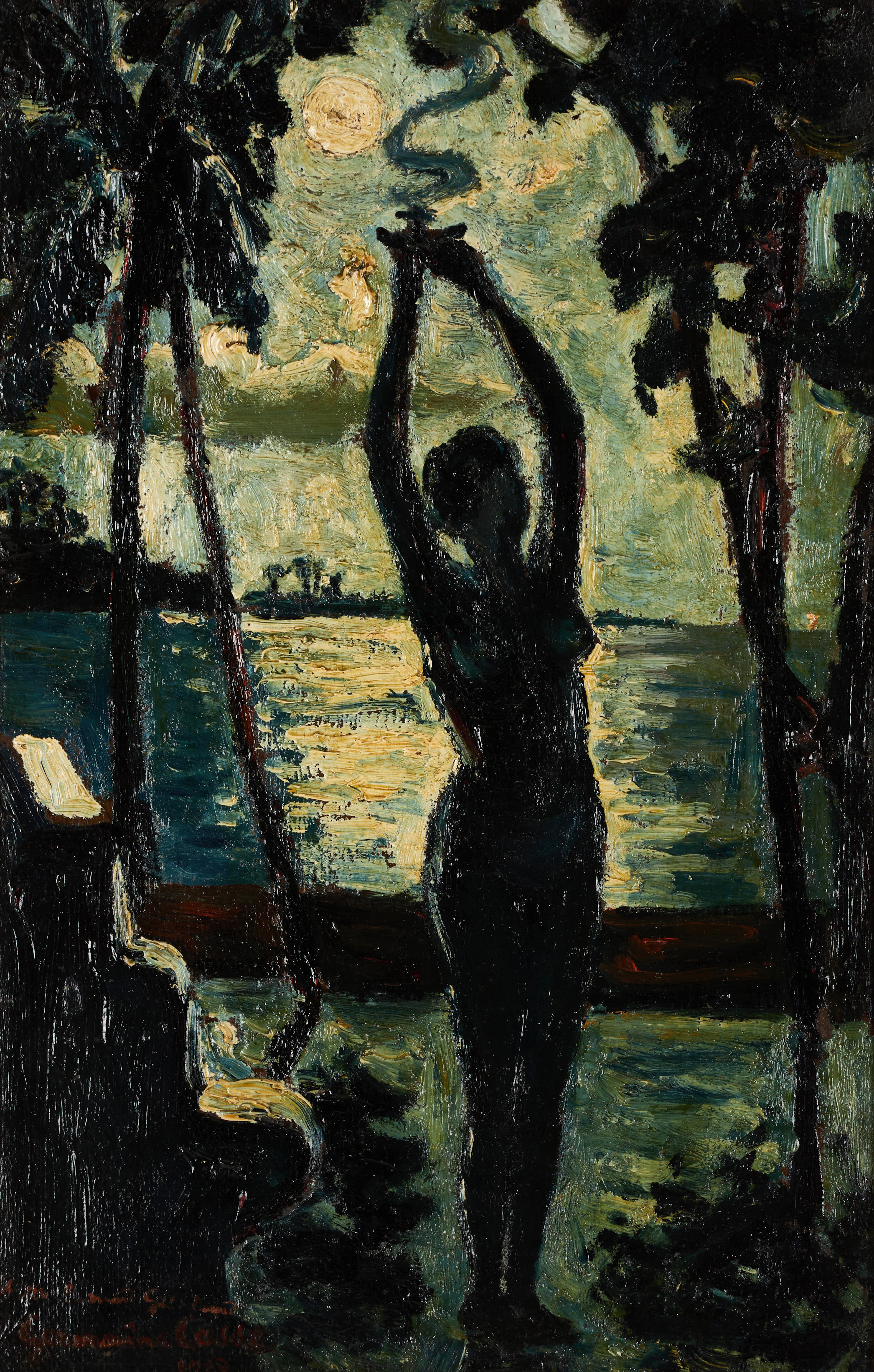 GERMAINE CASSE (Frankrike, 1881-1967), "La Vestale antillaise", signerad