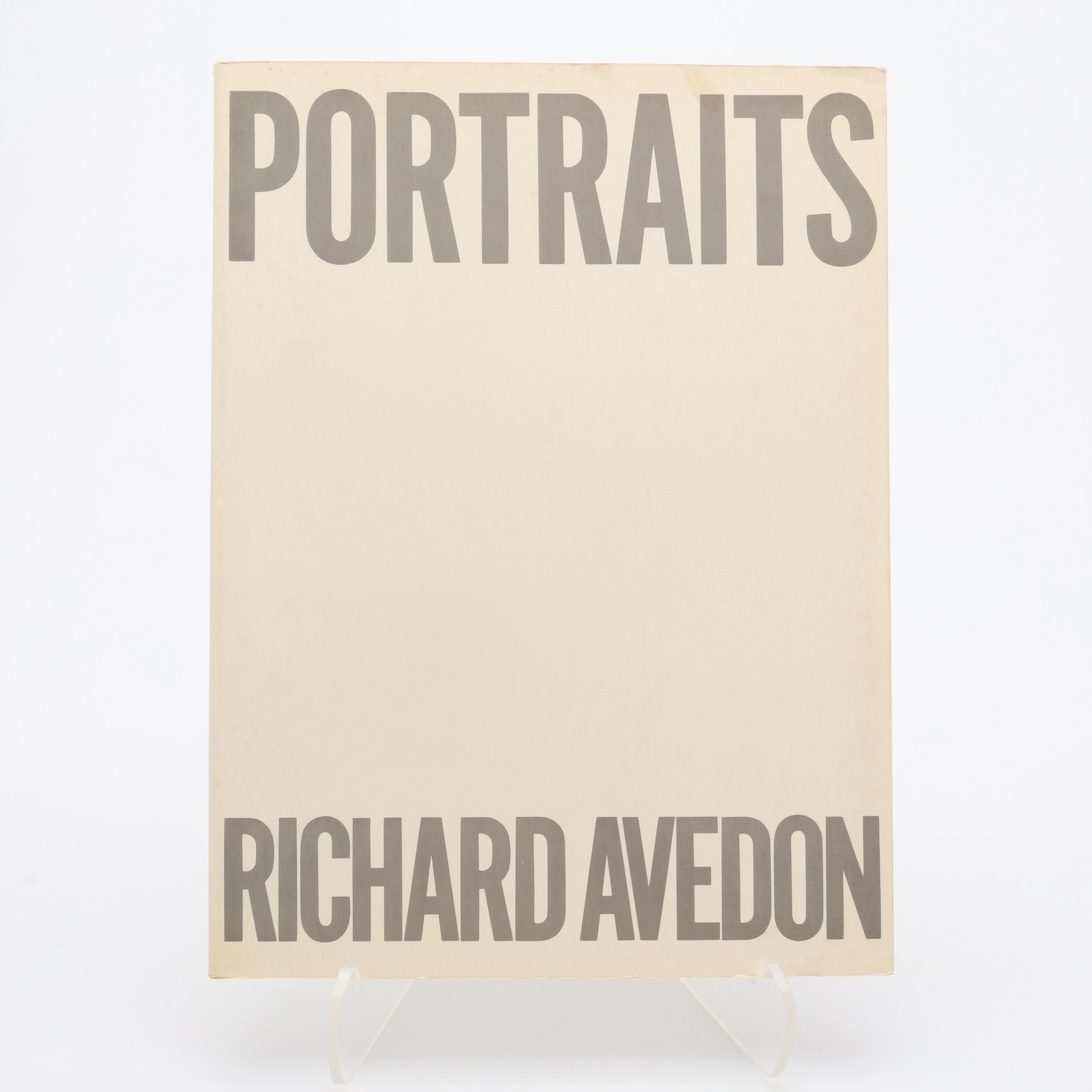 RICHARD AVEDONS "PORTRAITS", 1977.