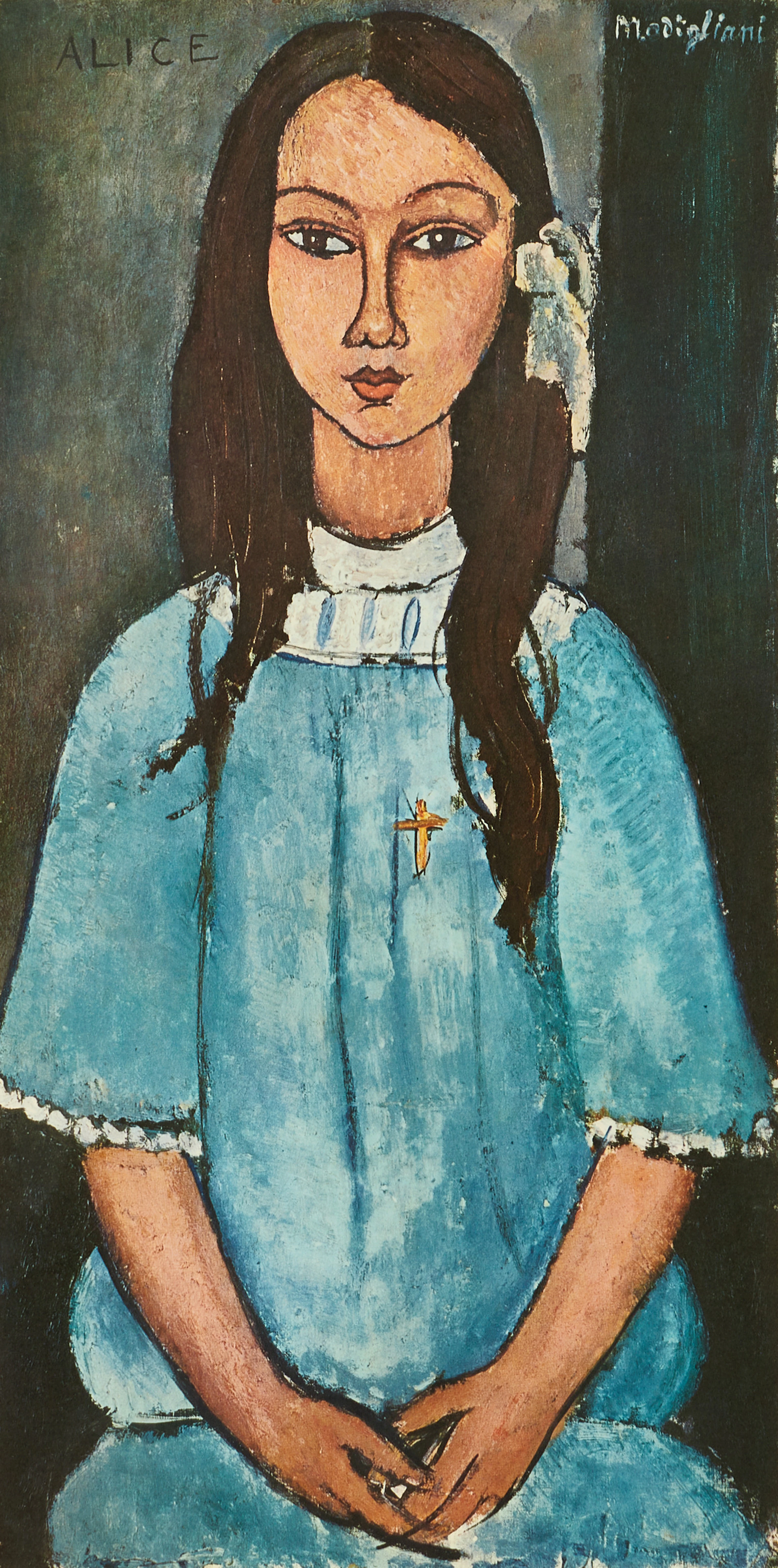 MODIGLIANI, efter, "Alice", Statens Museum for kunst Copenhagen, Danmark