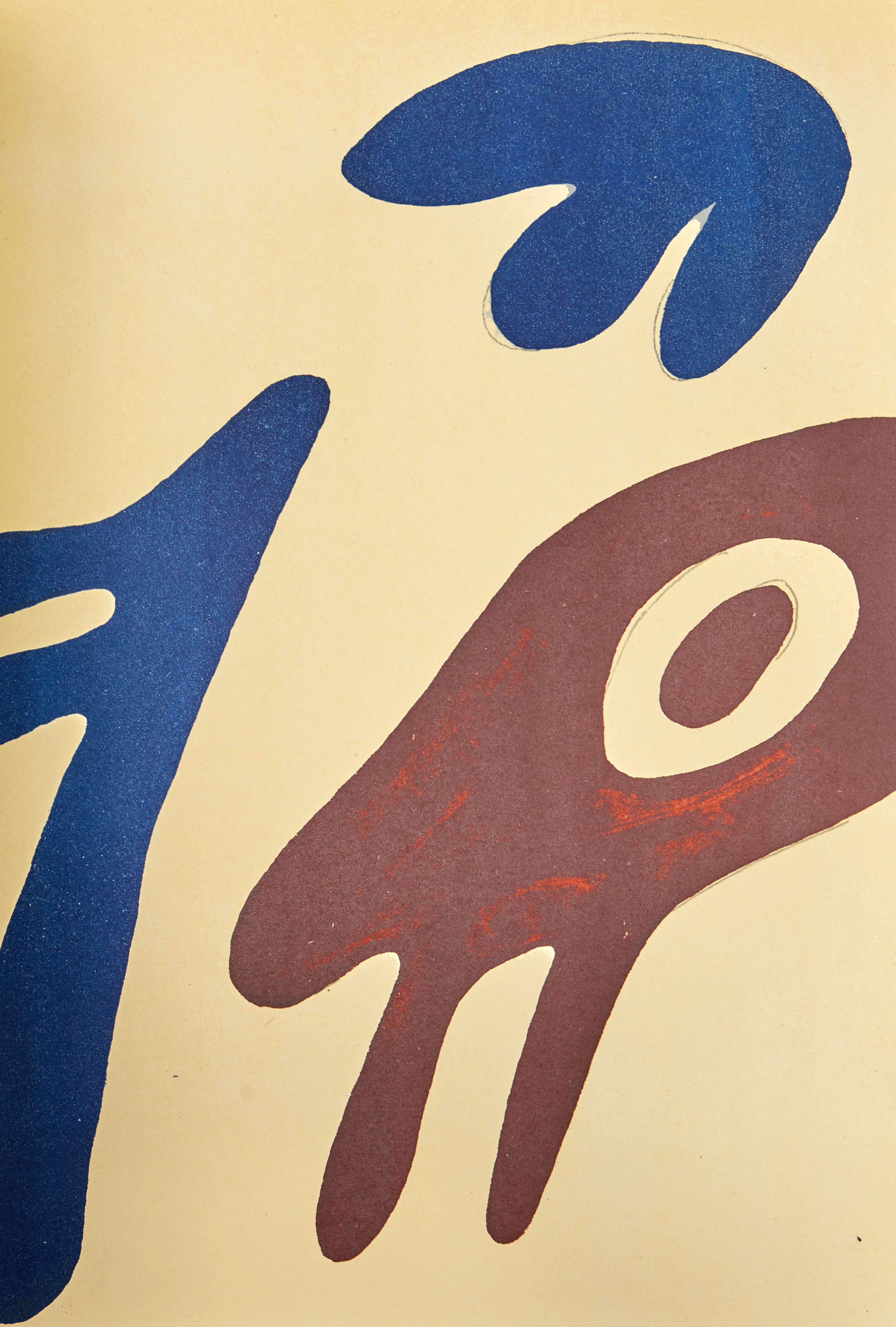 XXe SIECLE, No 19 1962, innehållande 1 originallitografi i färg av Jean Arp.