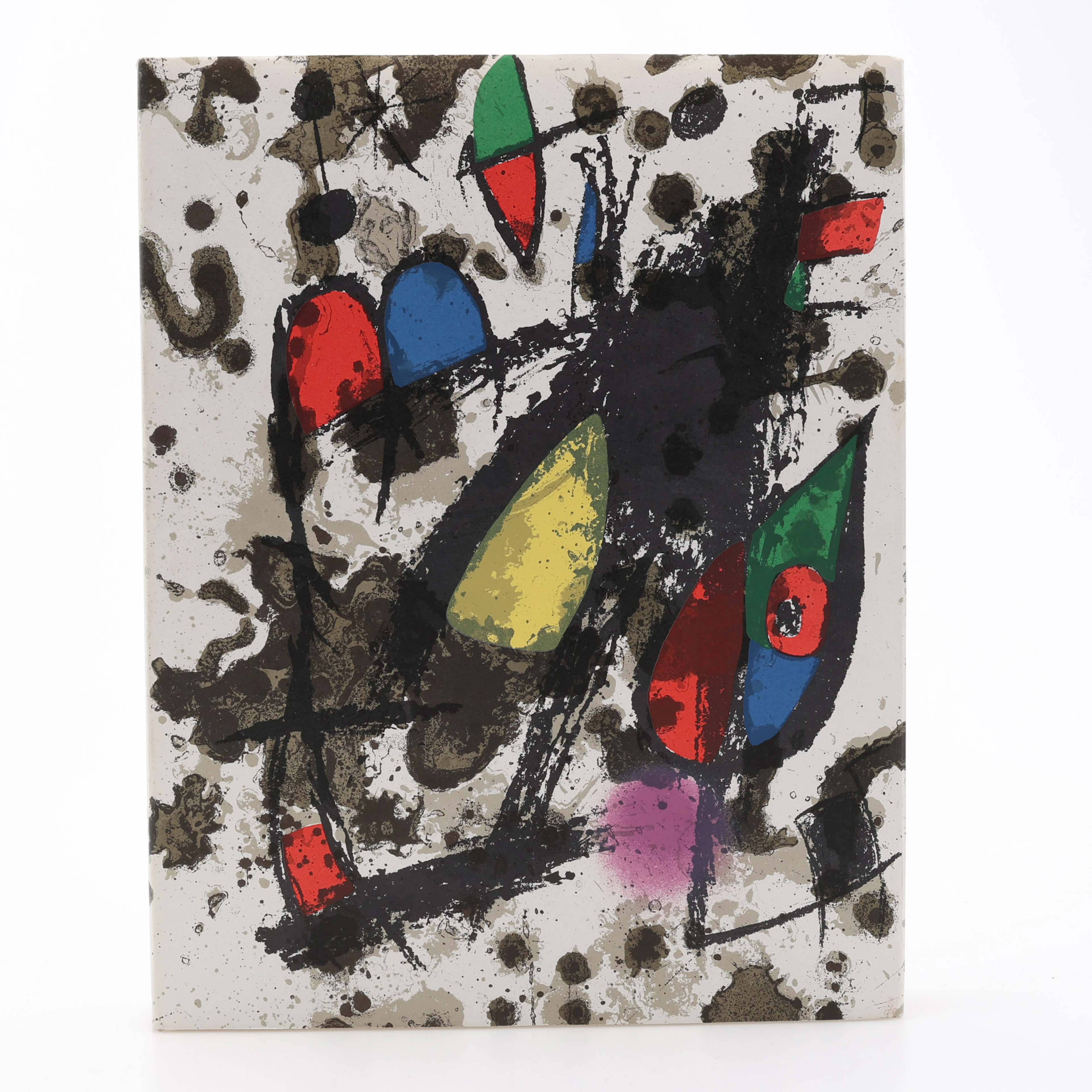 MODERNISM. JOAN MIRO LITHOGRAPHE II MED 12 ORIGINALLITOGRAFIER TRYCKTA