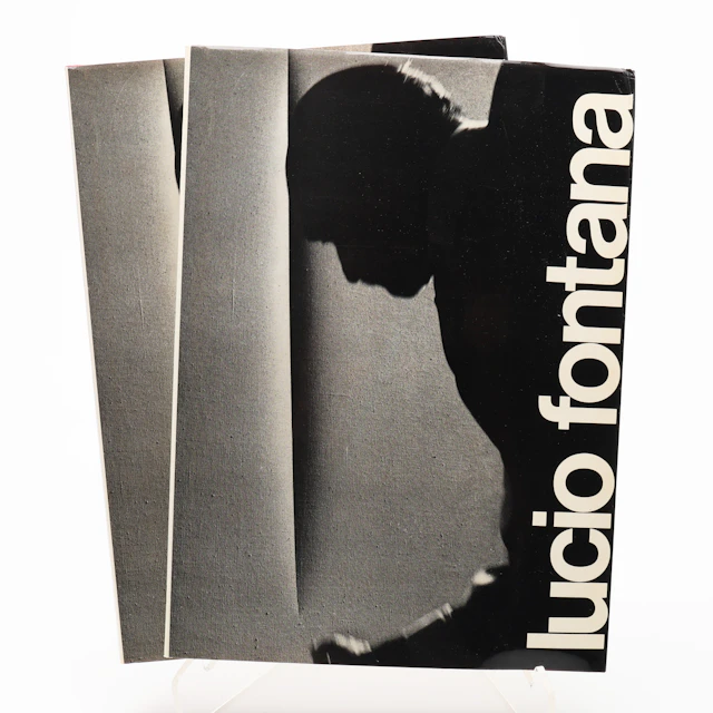 LUCIO FONTANA, ITALIENSK KONSTNÄR, (1899-1968) MONOGRAFI OCH VERKFÖRTECKNING