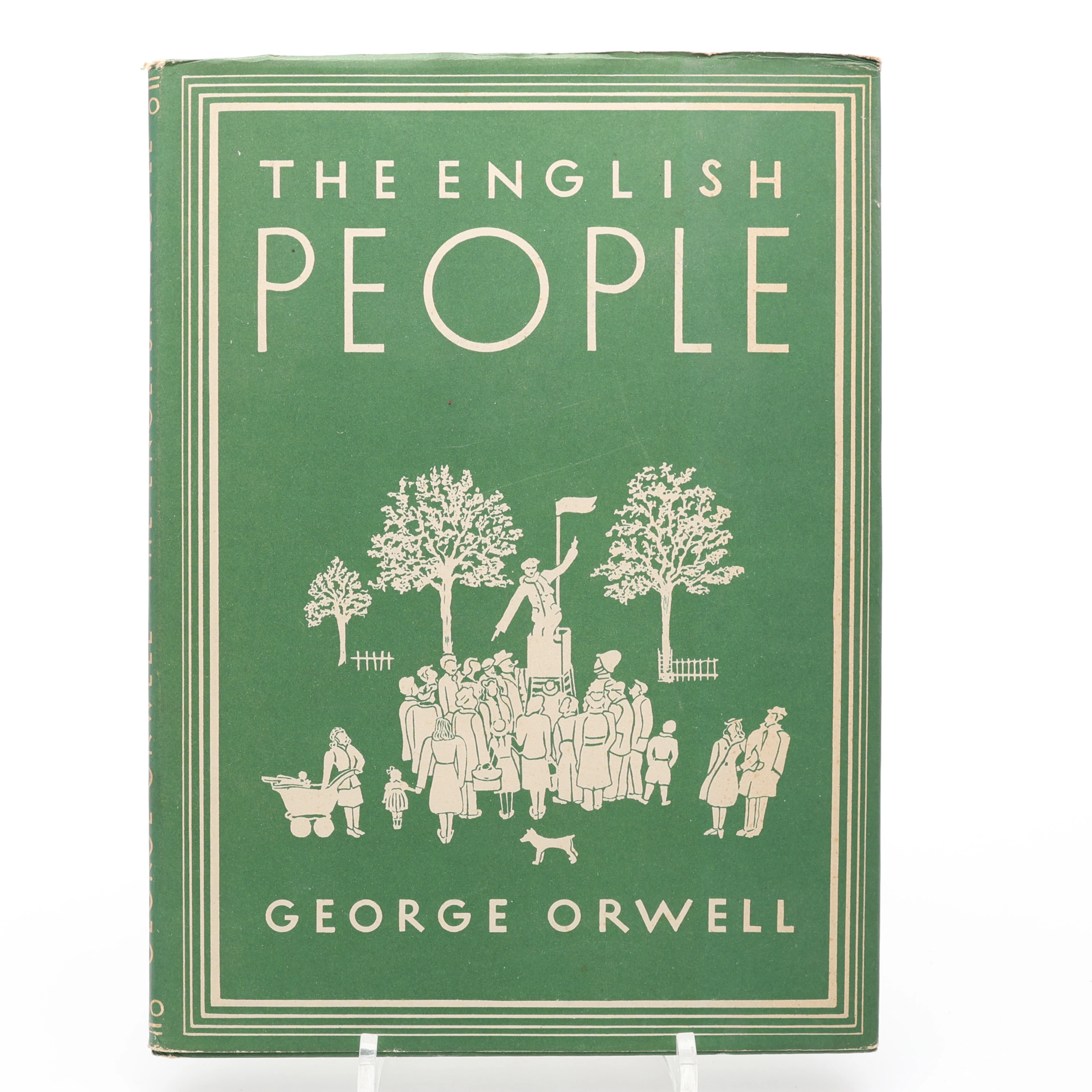 GEORGE ORWELLS FINT ILLUSTRERADE THE ENGLISH PEOPLE I FÖRSTA UPPLAGAN