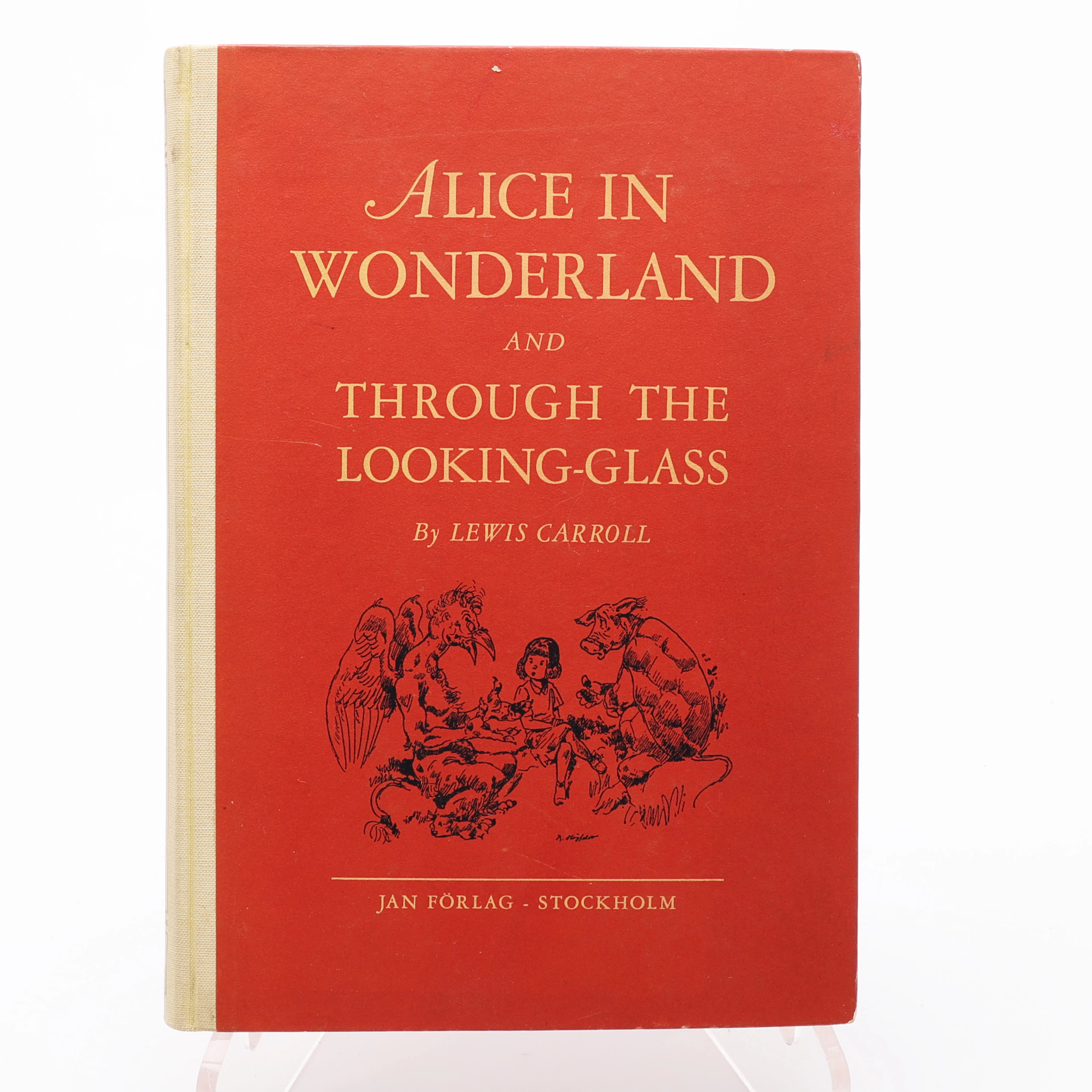 LEWIS CARROLL'S ALICE IN WONDERLAND OCH THROUGH THE LOOKING-GLASS