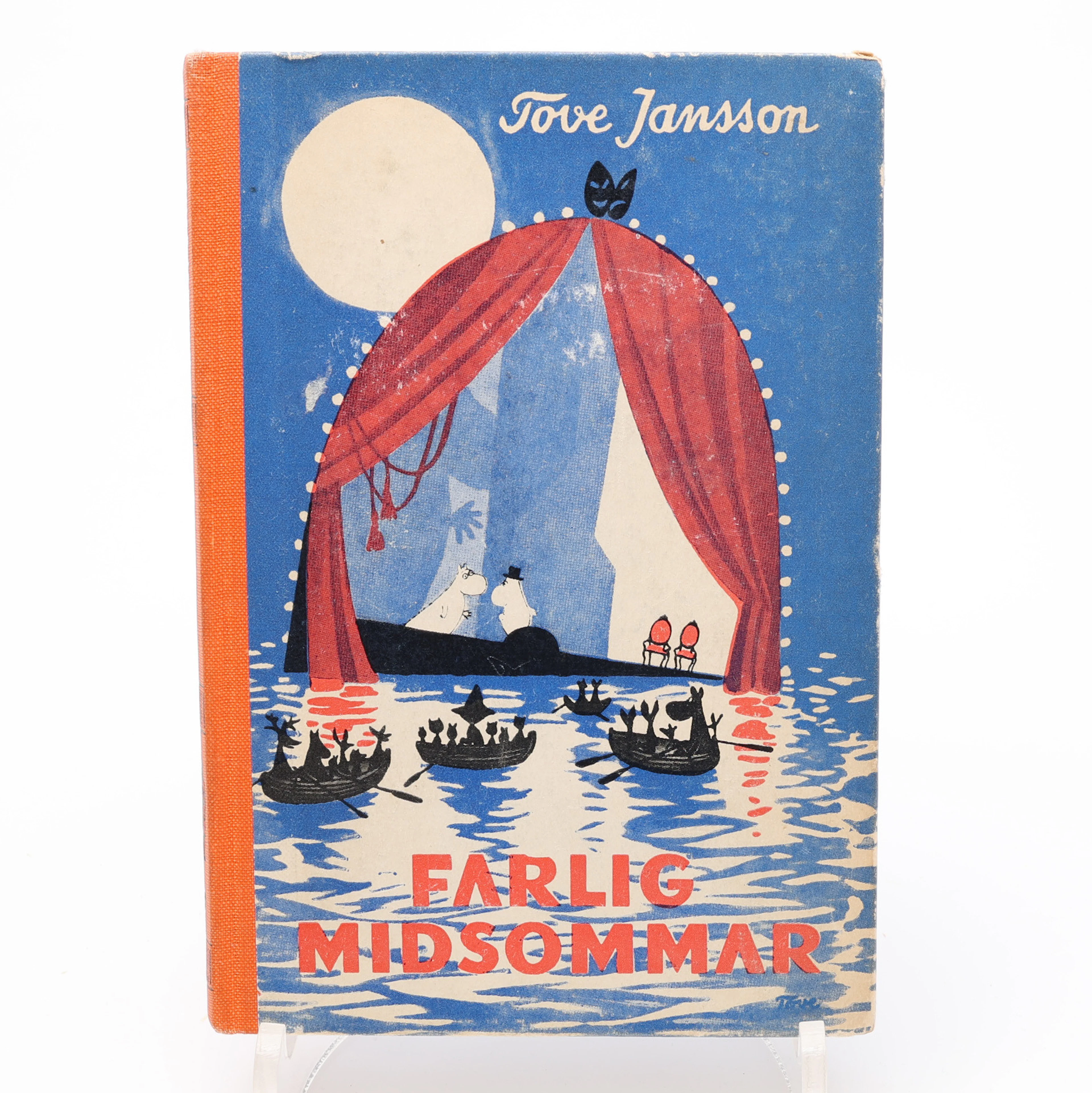 MUMINTROLLEN. FARLIG MIDSOMMAR 1957 AV TOVE JANSSON MED EN DEDIKATION