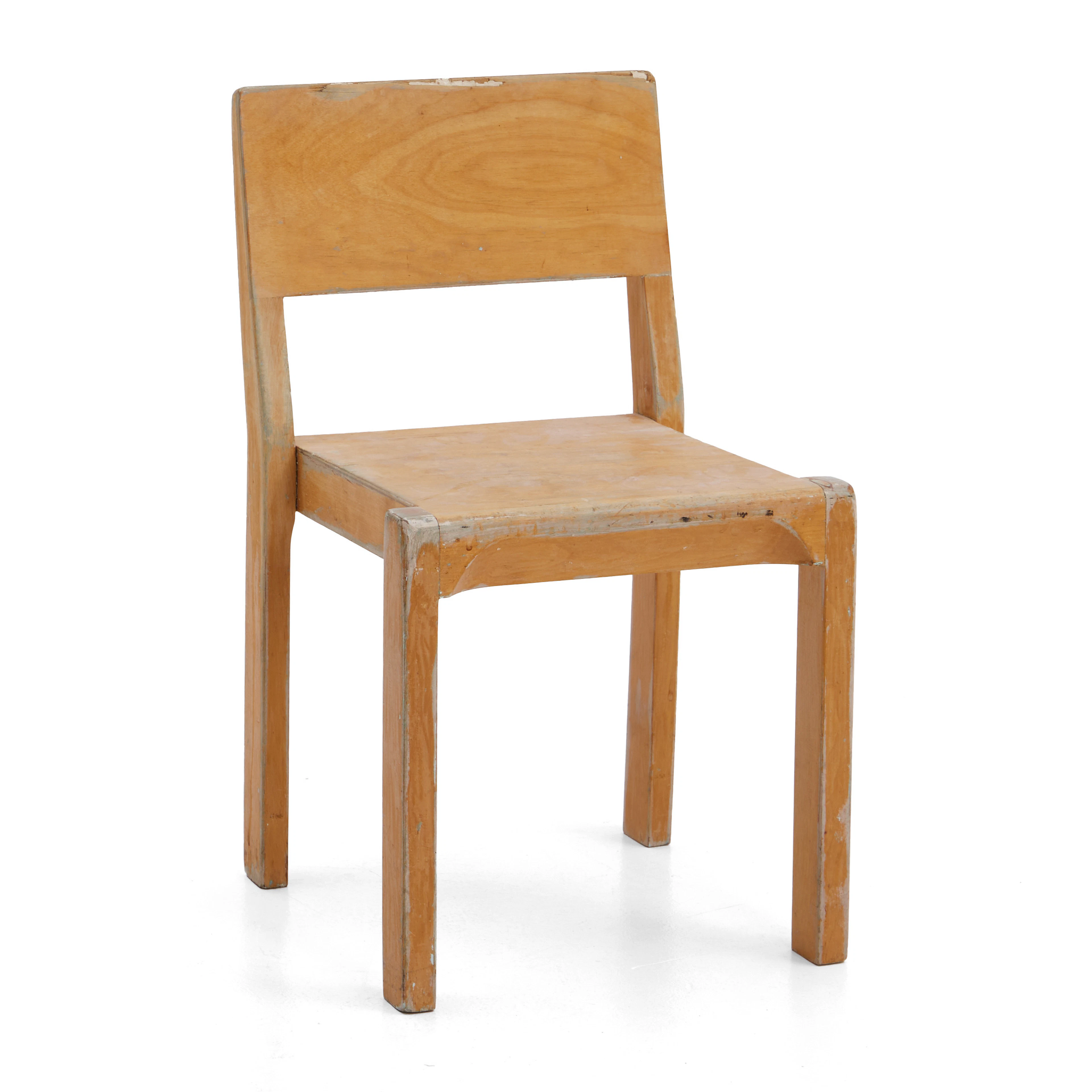 AINO & ALVAR AALTO. barnstol, björk, modell 610, 1930-tal.
