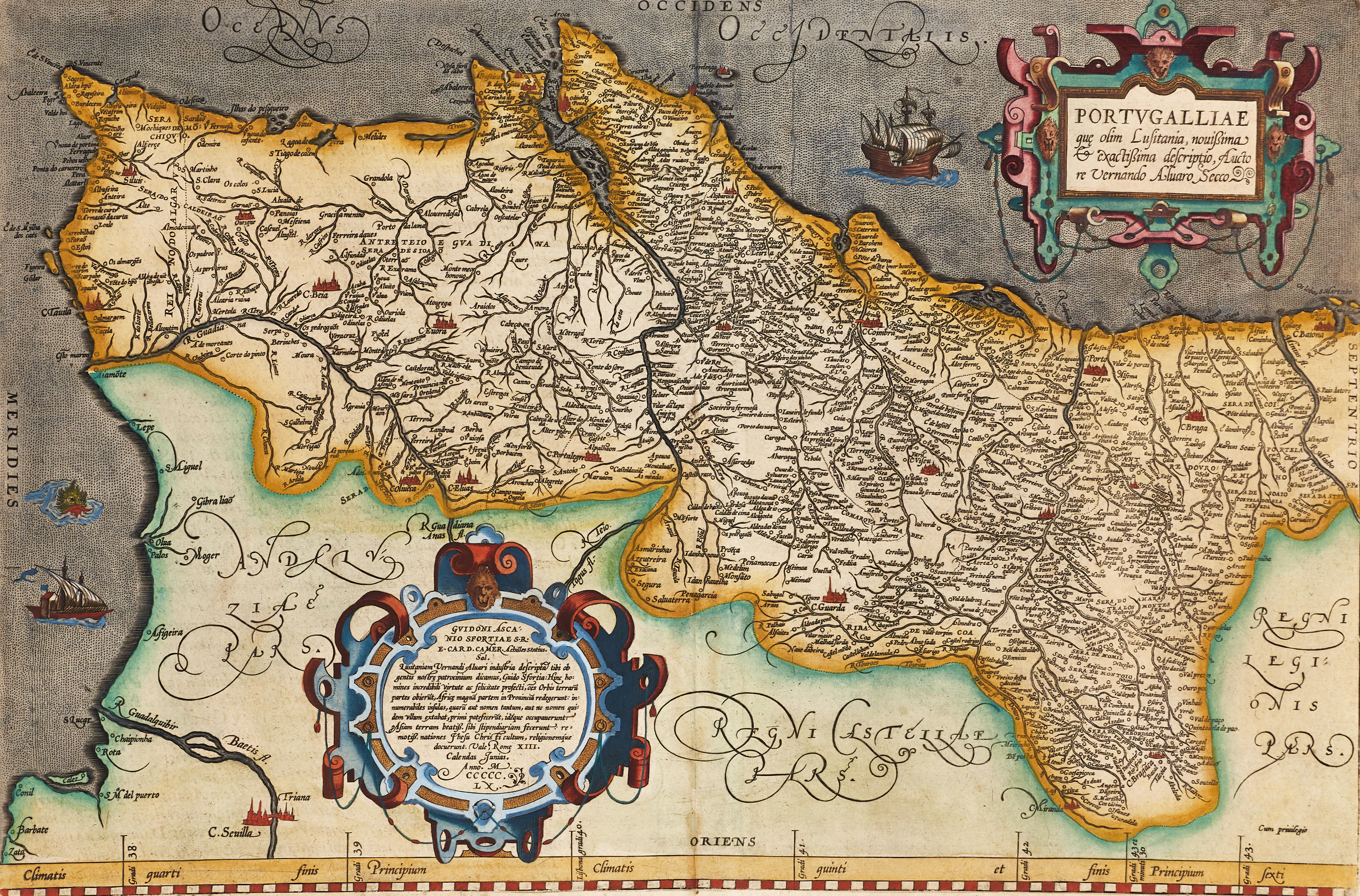 ORTELIUS, Portugalliae, 1603.