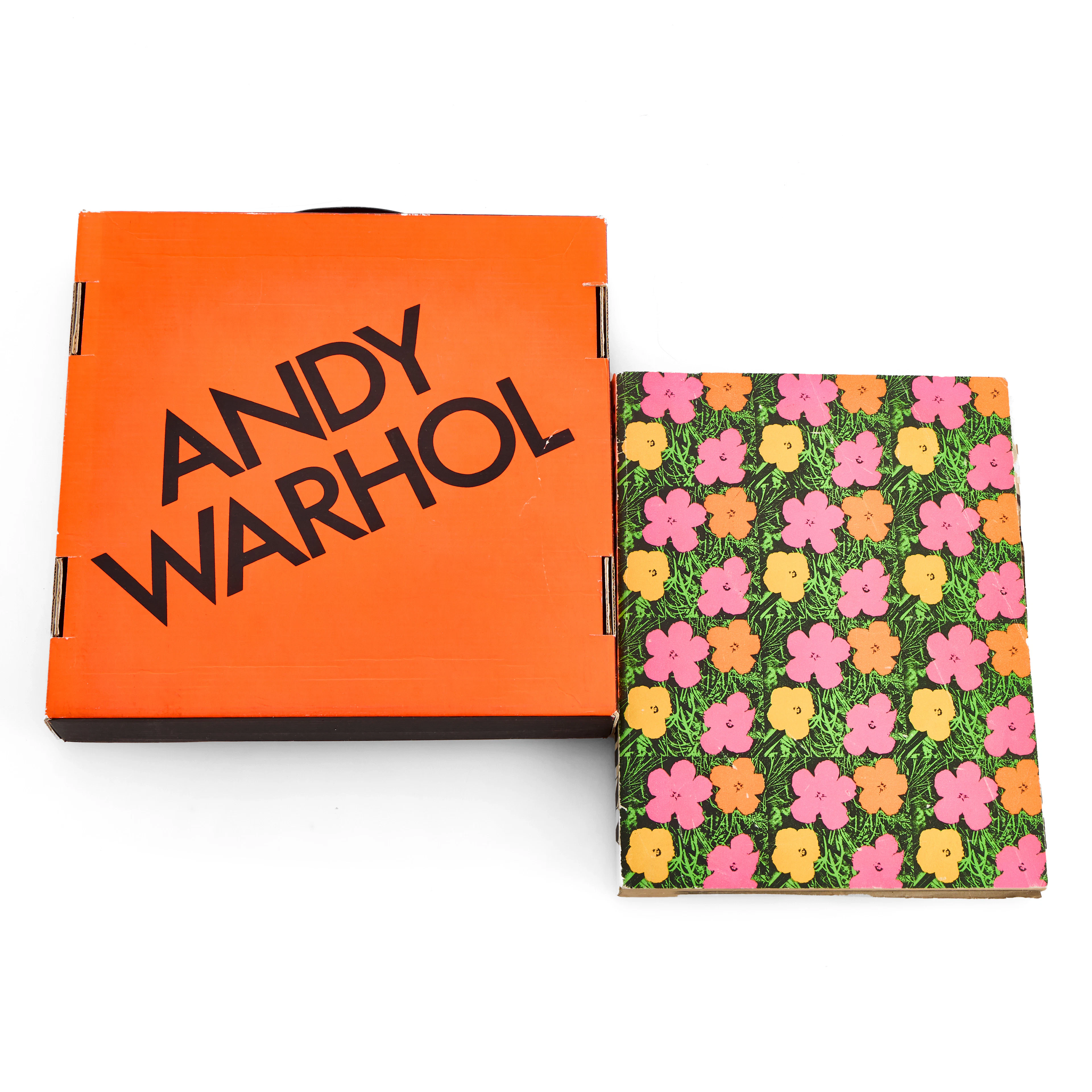 ANDY WARHOL. (2). Utställningskatalog, Moderna Museet 1968, och bok