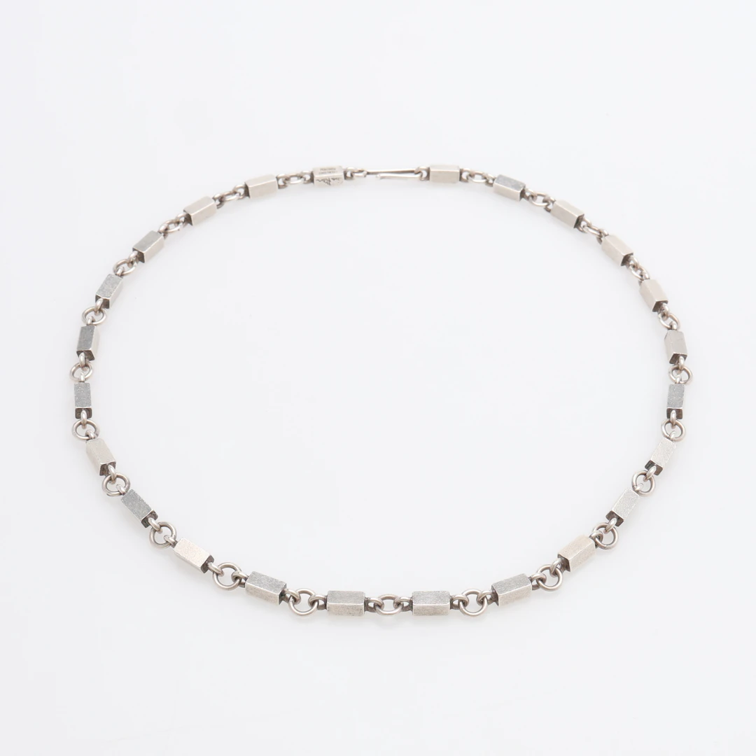 WIWEN NILSSON. COLLIER, STAV- OCH RING, STERLINGSILVER.