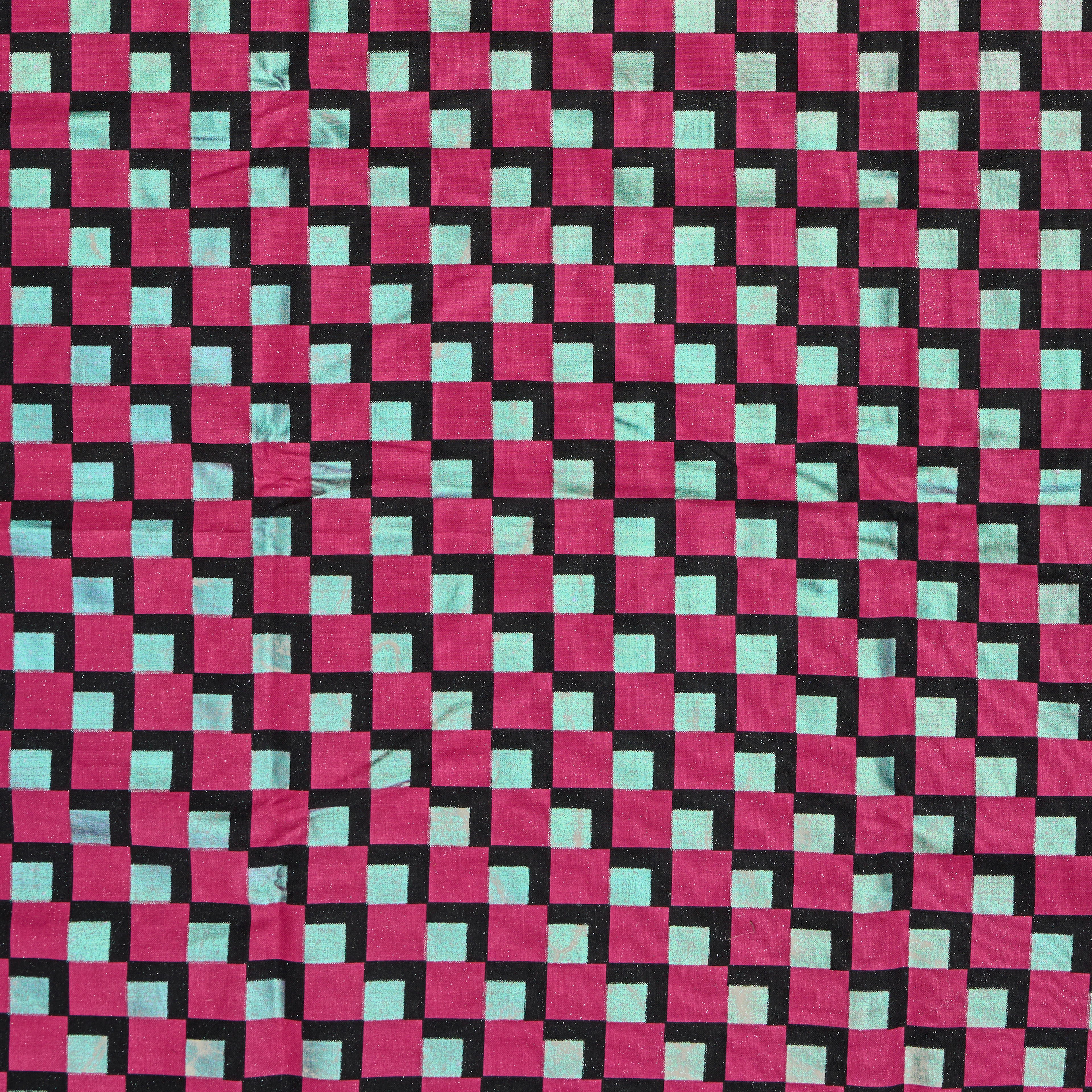 VERNER PANTON (1926–1998). Gardinlängder ett par, textil "Mira - Terzo".