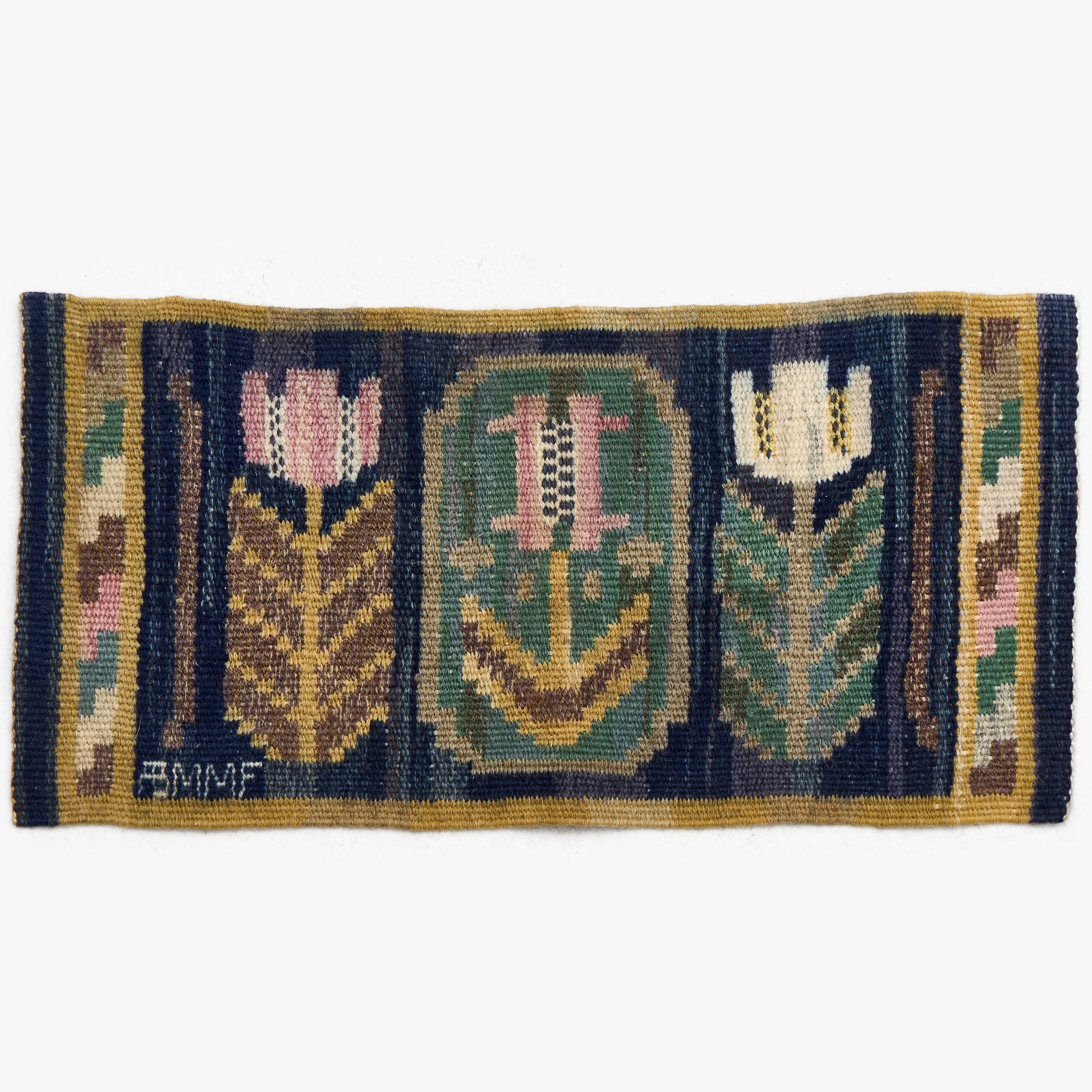 MÄRTA MÅÅS-FJETTERSTRÖM (1873-1941). Vävnad, "Medaljongerna", signerad AB MMF.