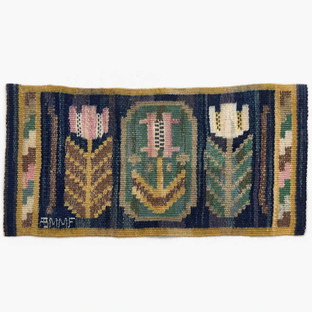 MÄRTA MÅÅS-FJETTERSTRÖM (1873-1941). Vävnad, "Medaljongerna", signerad AB MMF.