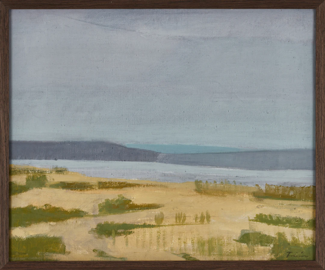 VERA FRISÉN (Sverige, 1910-1990), Öppet landskap, signerad Frisén, olja på duk.