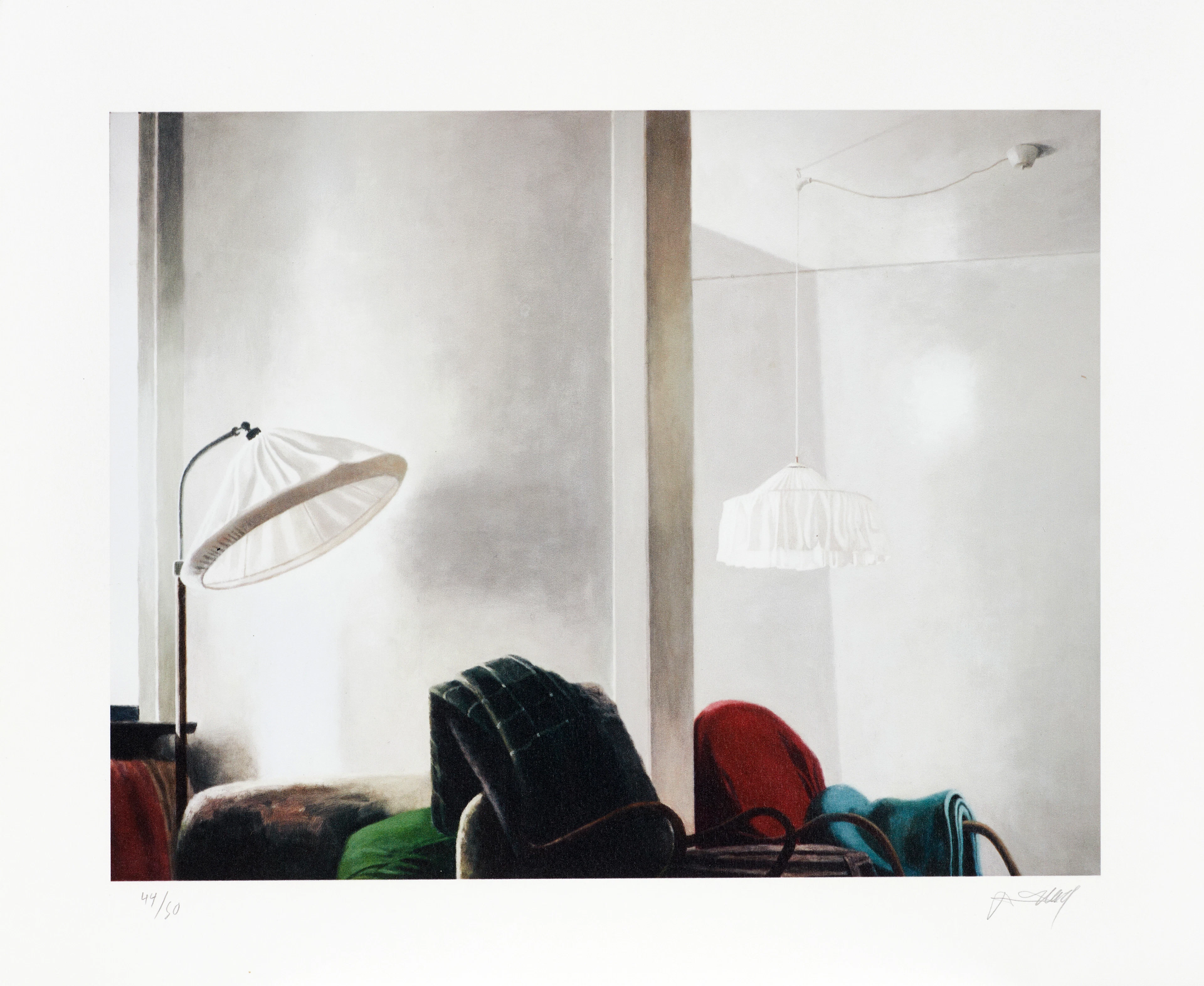 ANDERS UDD (född 1958). "Rum", signerad och numrerad 44/50, pigment print.