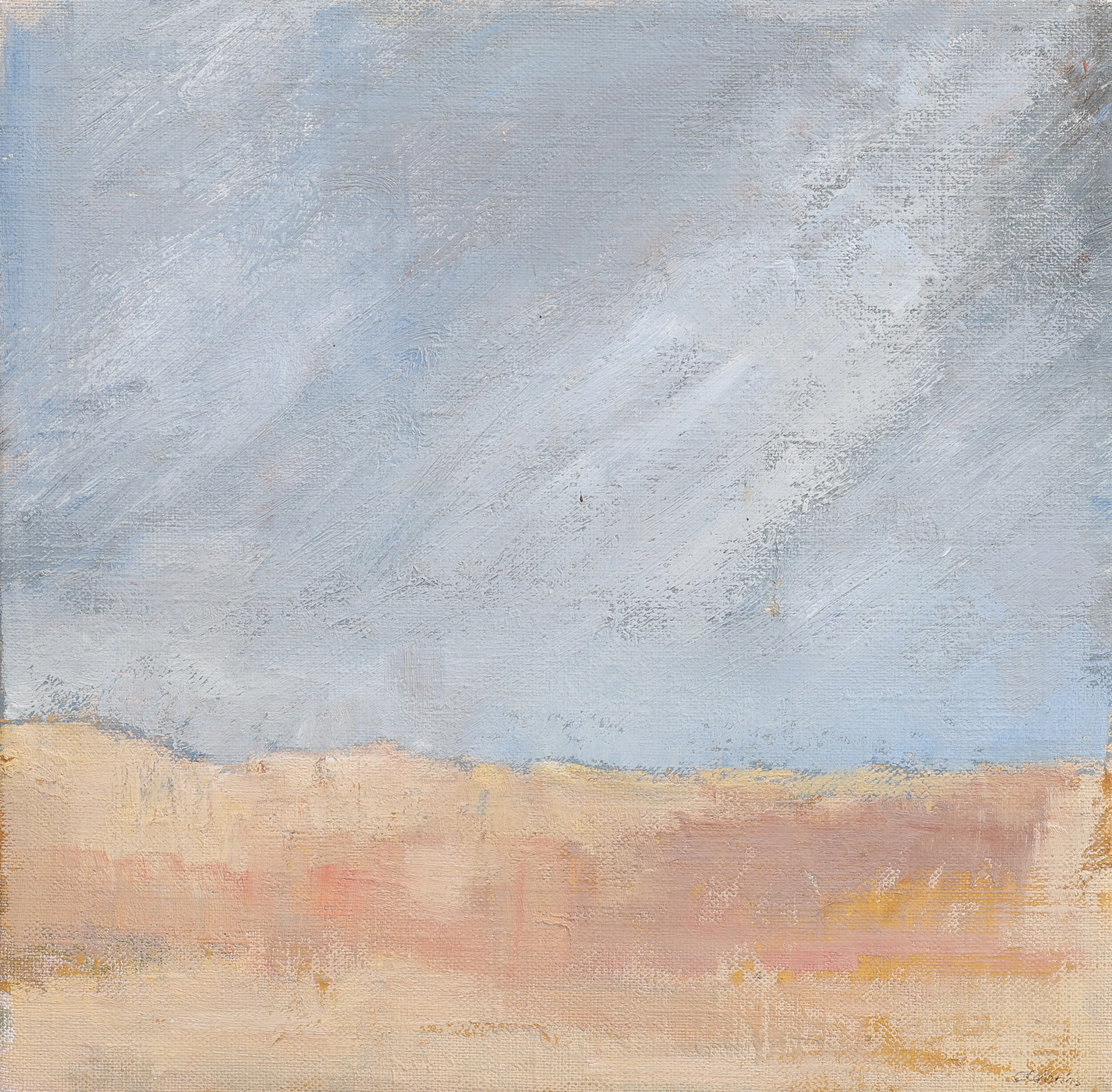 CARL-GUSTAV OLDERIUS 1933-. OLJA PÅ DUK, "ÖLAND", SIGNERAD.