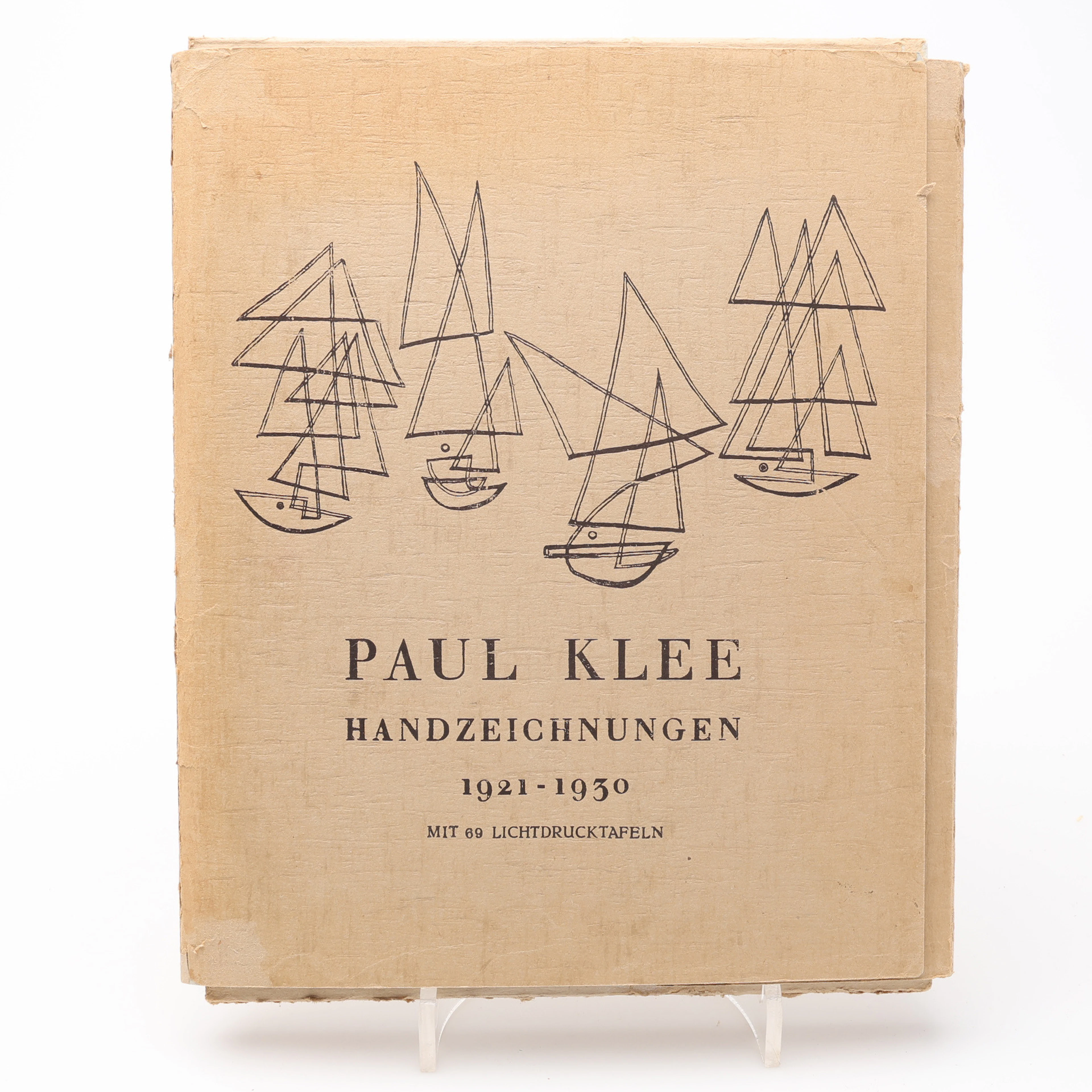 PAUL KLEE - HANDZEICHNUNGEN 1921-1930 MIT 69 LICHTDRUCKTAFELN.