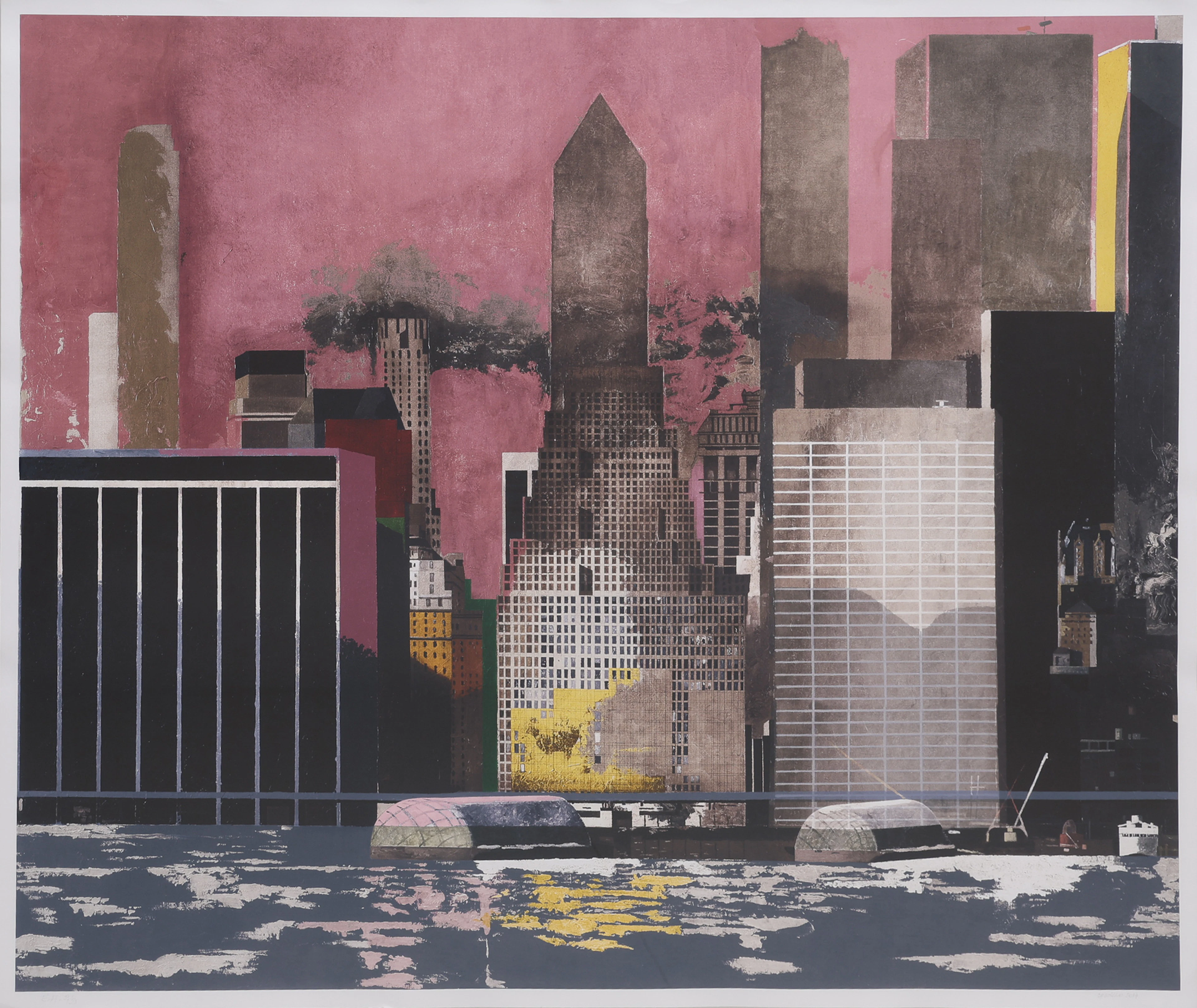 JORGE CASTILLO. MANHATTAN SKYLINE, 2014.