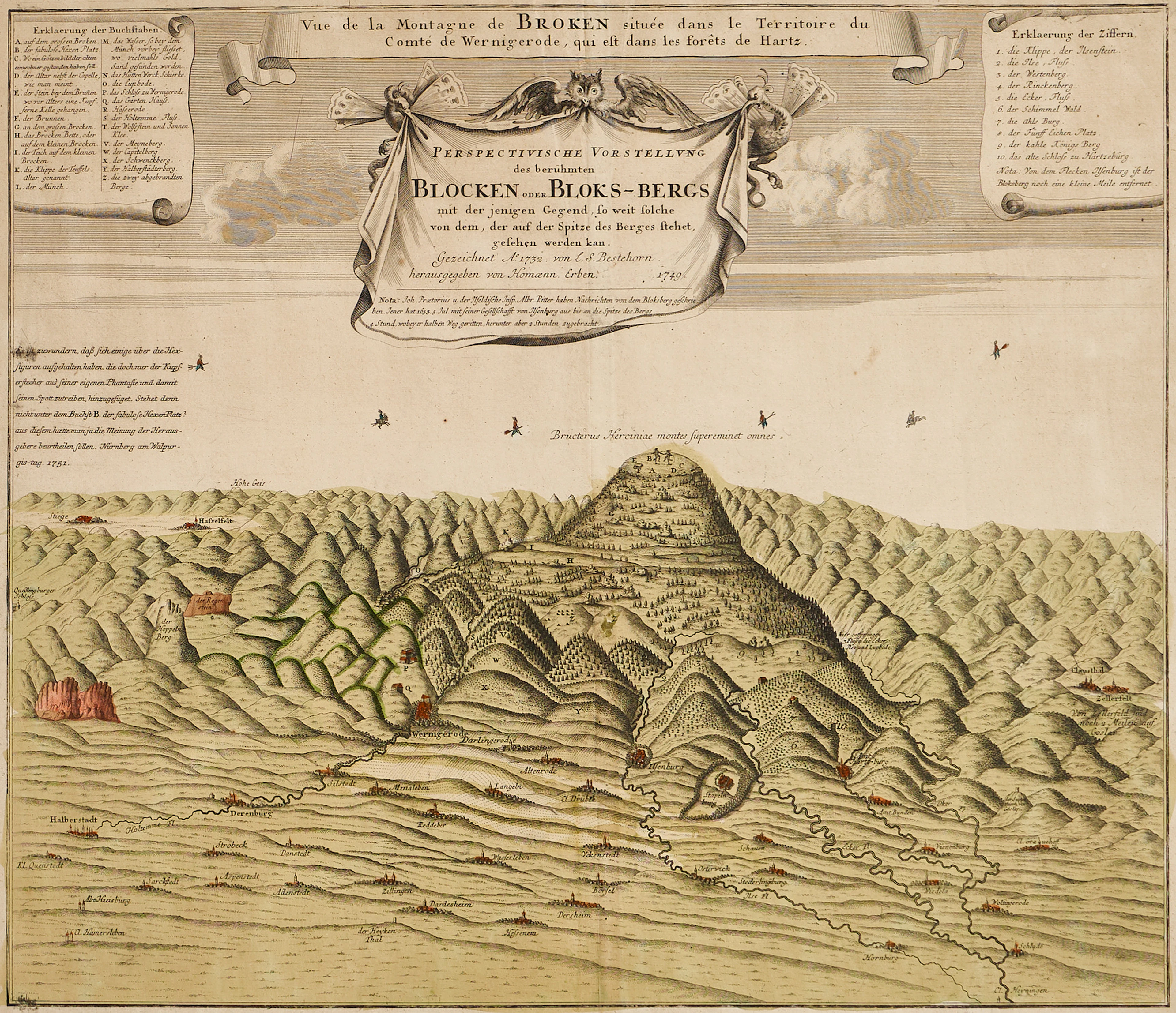 HOMANN (HEIRS), Perspectivische Vorstellung des berühmten Blocken
