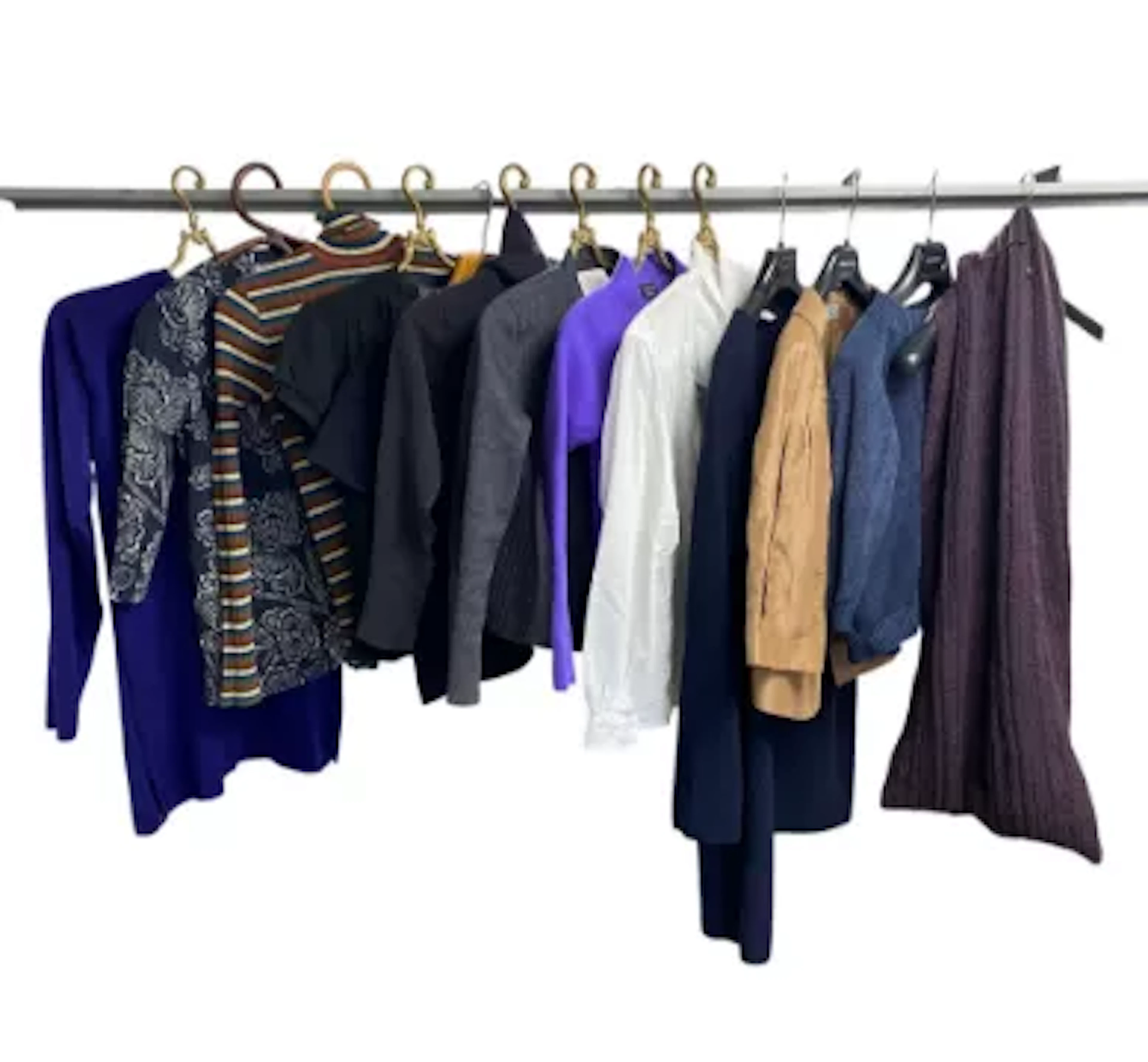 A mixed lot of vintage ladies' designer clothes to include Philosophy