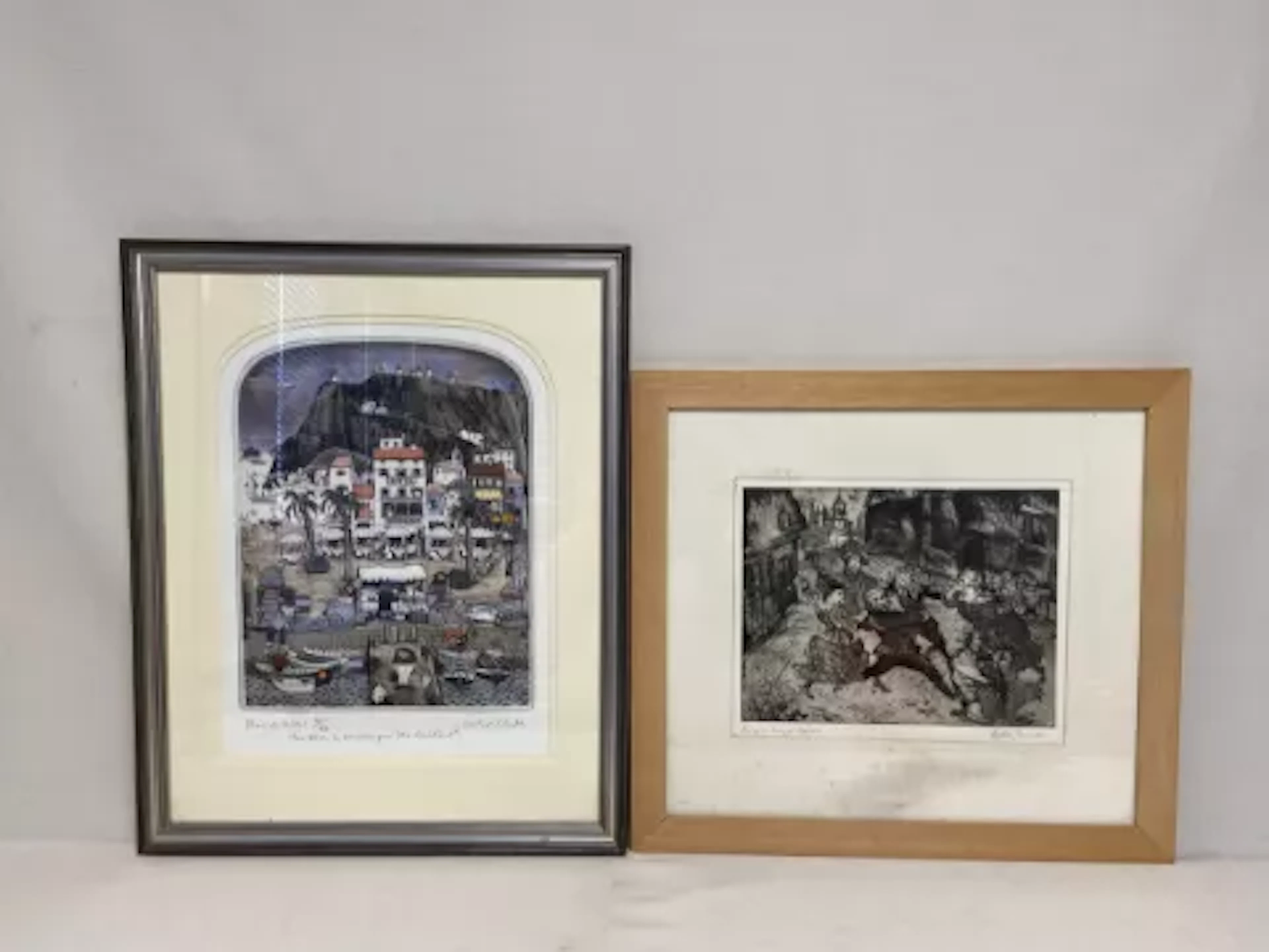 Graham Clarke (b.1941), a contemporary signed limited etching with