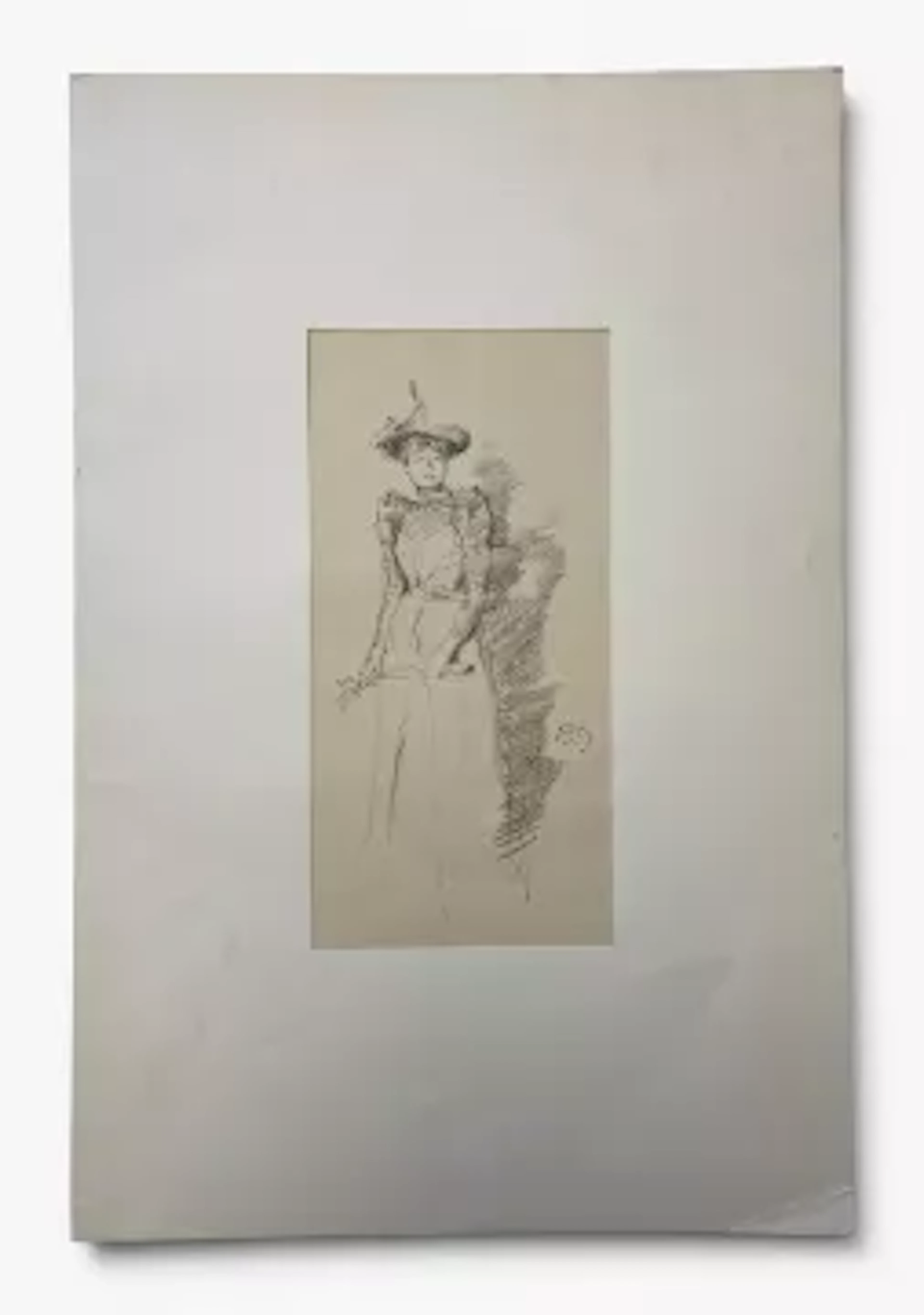 James Abbott McNeill Whistler (1834–1903), a late 19th century lithograph