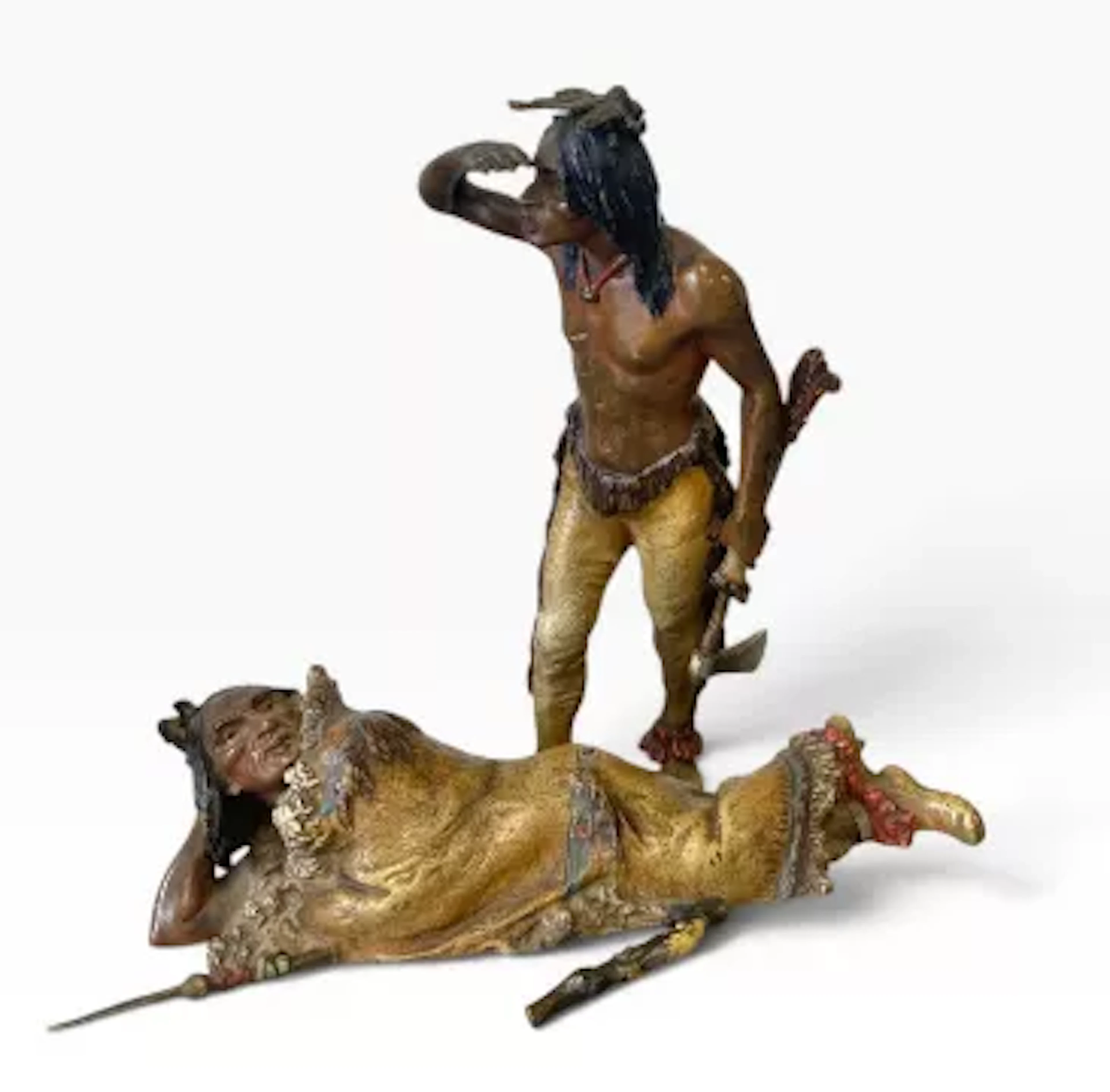 Franz Bergman (1861-1936), an early 20th century cold painted bronze