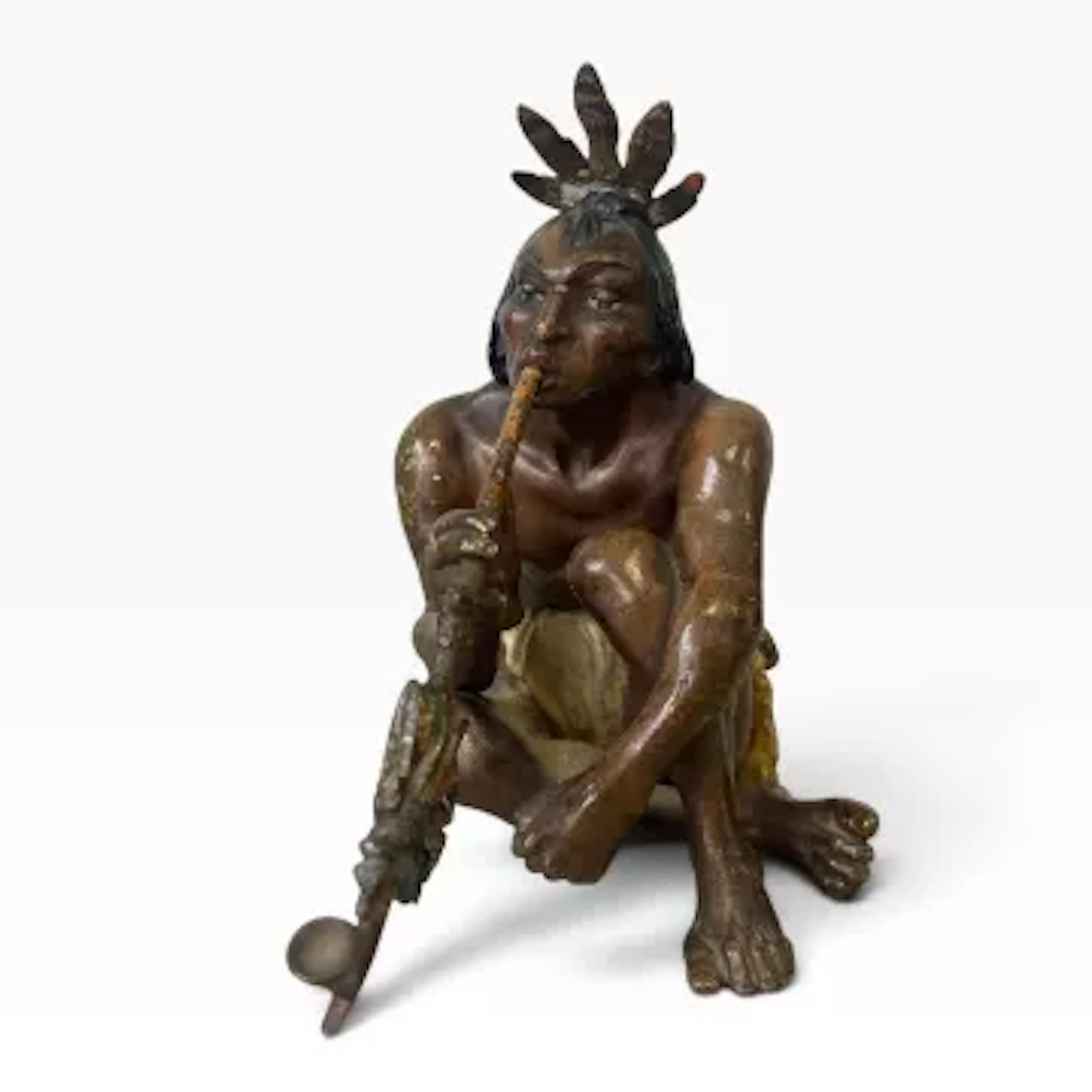 Franz Bergman (1861-1936), an early 20th century cold painted bronze