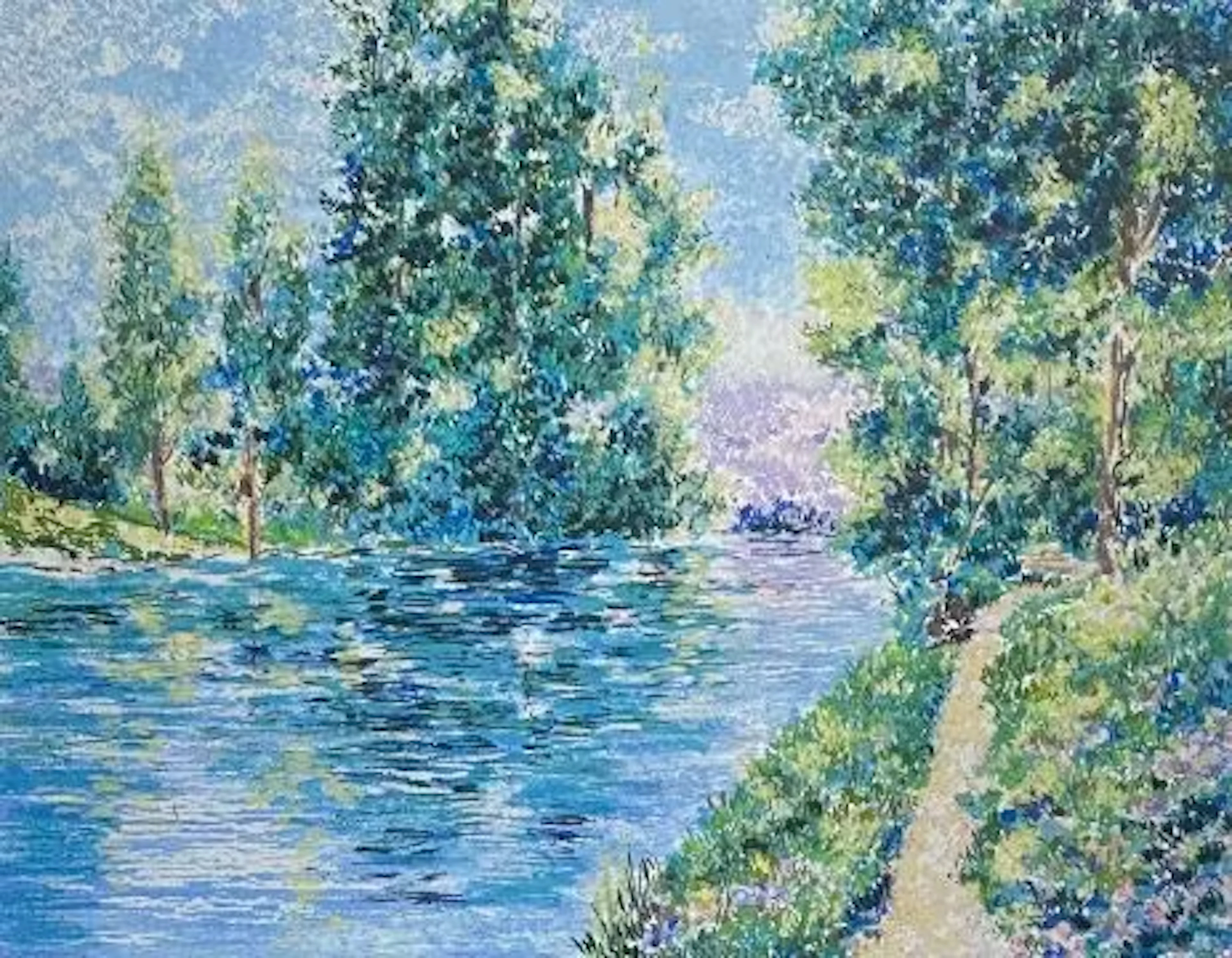 Lélia Pissarro (b.1963), a contemporary limited edition lithograph