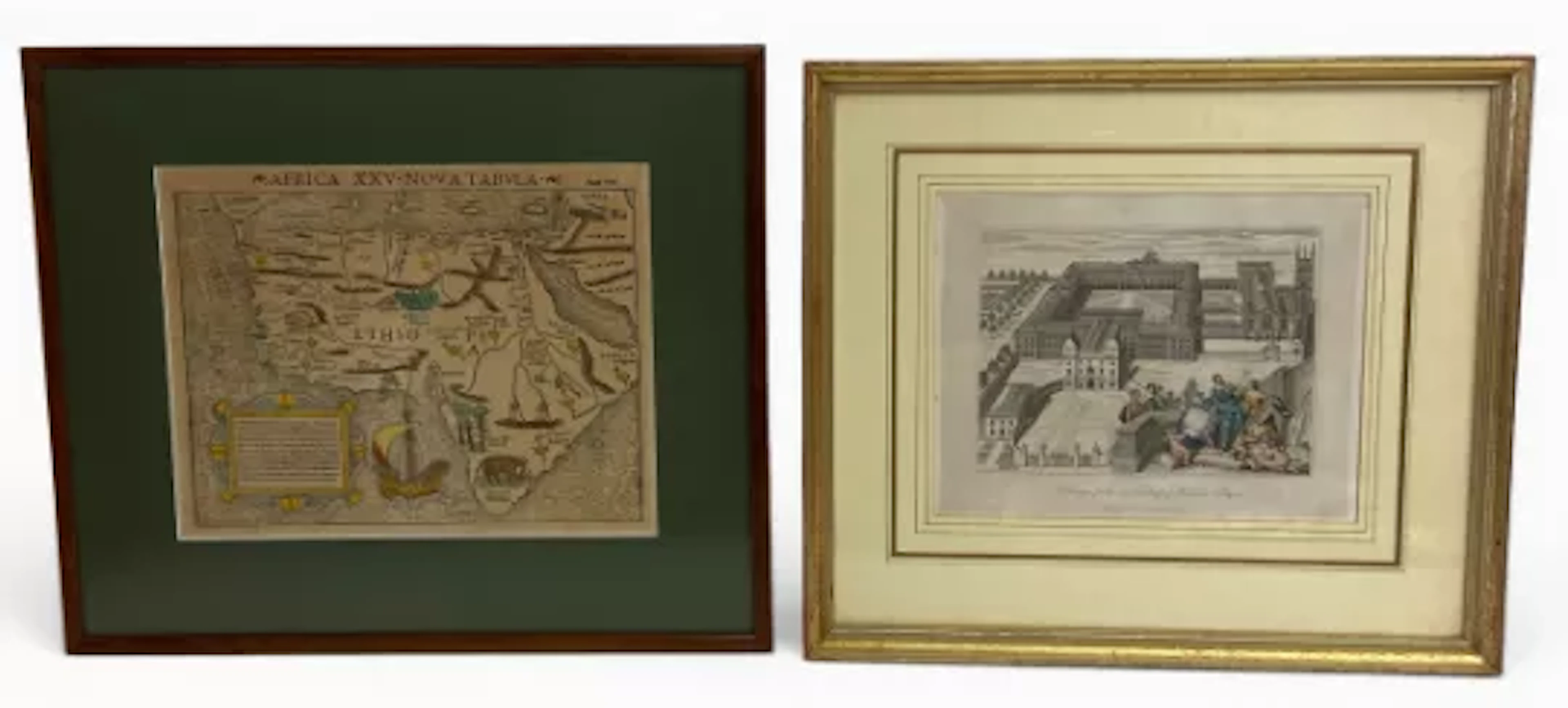 A vintage reproduction map of Africa after the 16th century original