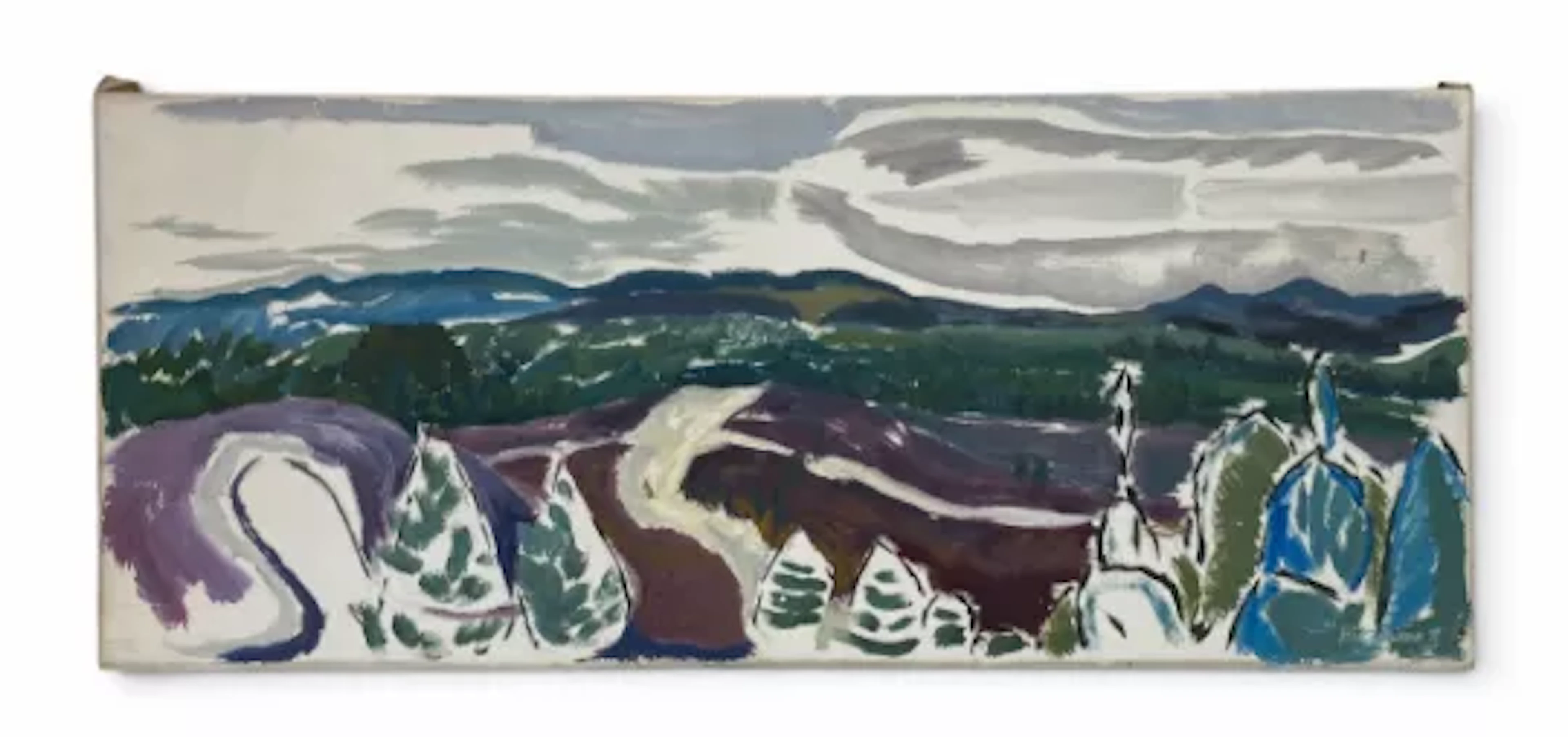 John Hitchens (b.1940), a mid to late 20th century abstract Modernist