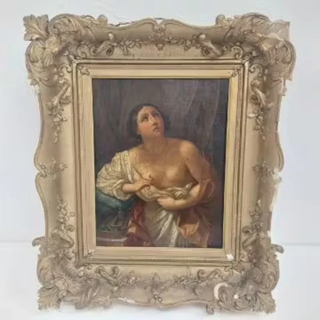 After Guido Reni (1575-1642), an early 20th century oleograph titled