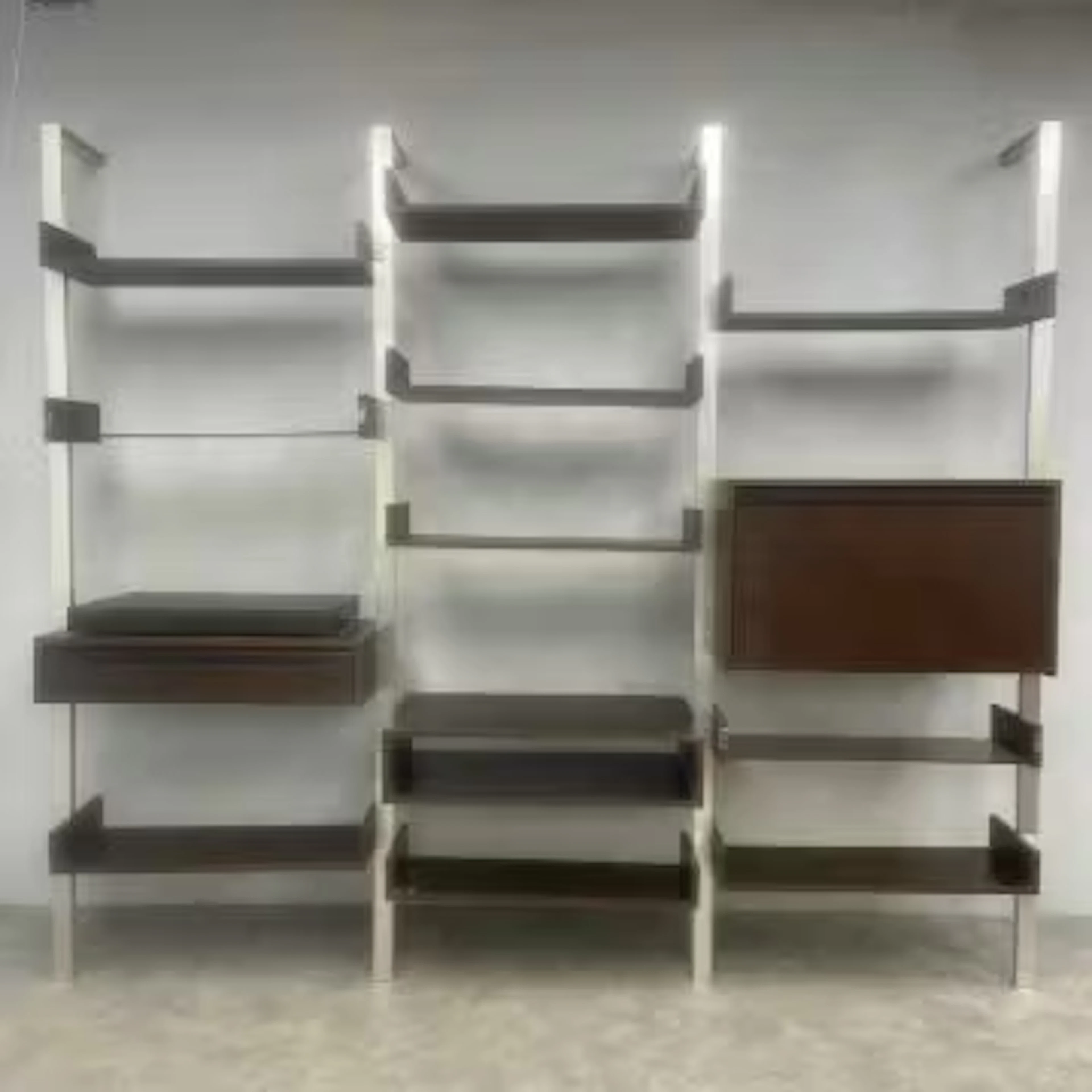 A 1980s modular shelving system by Michel Ducaroy for Ligne Roset