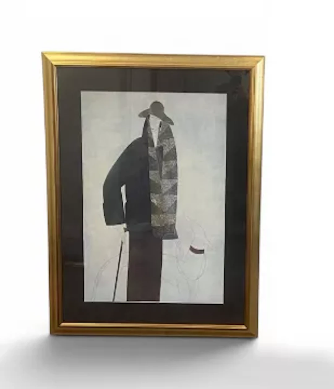 A large contemporary print after the original Modernist style painting