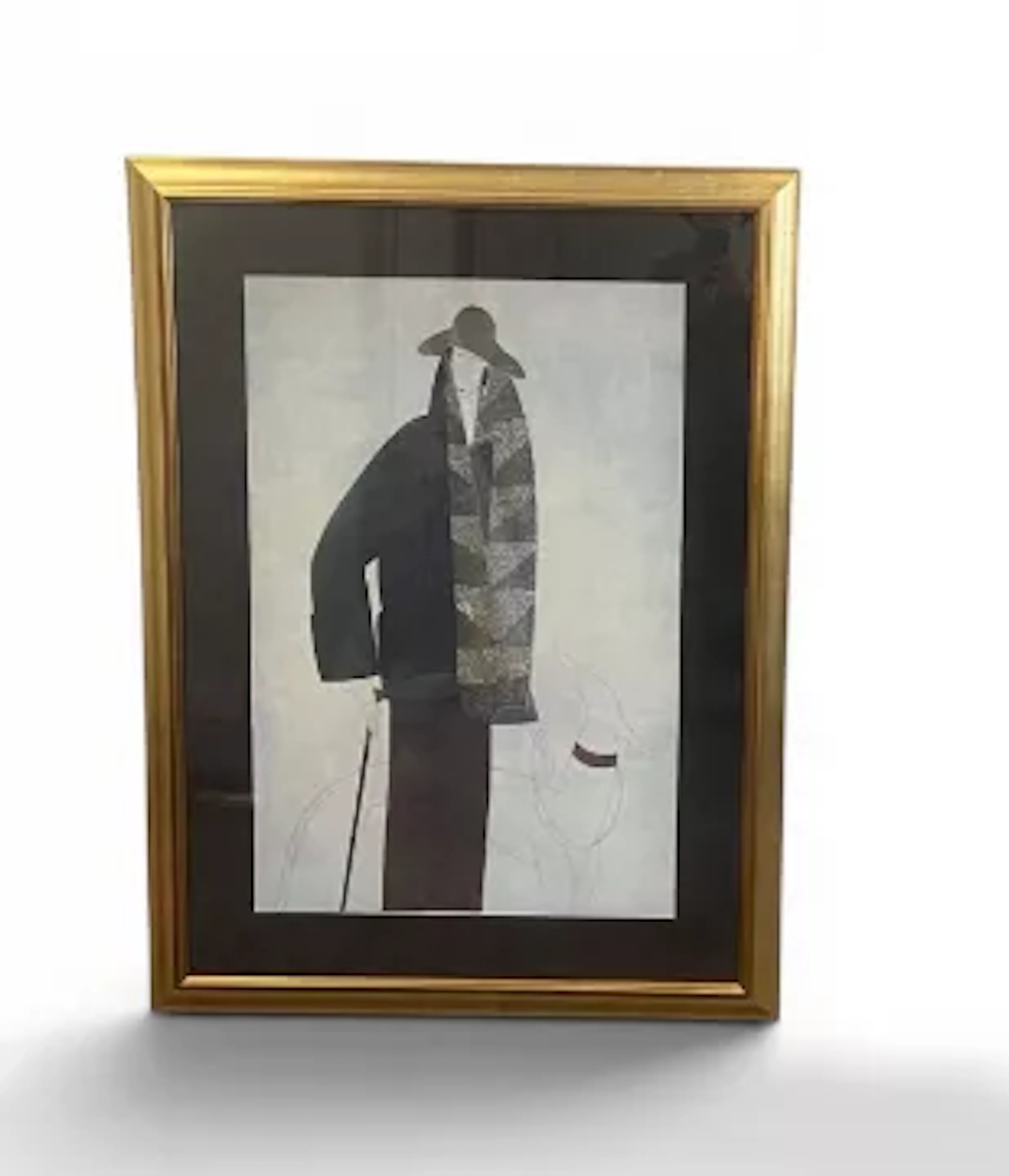 A large contemporary print after the original Modernist style painting
