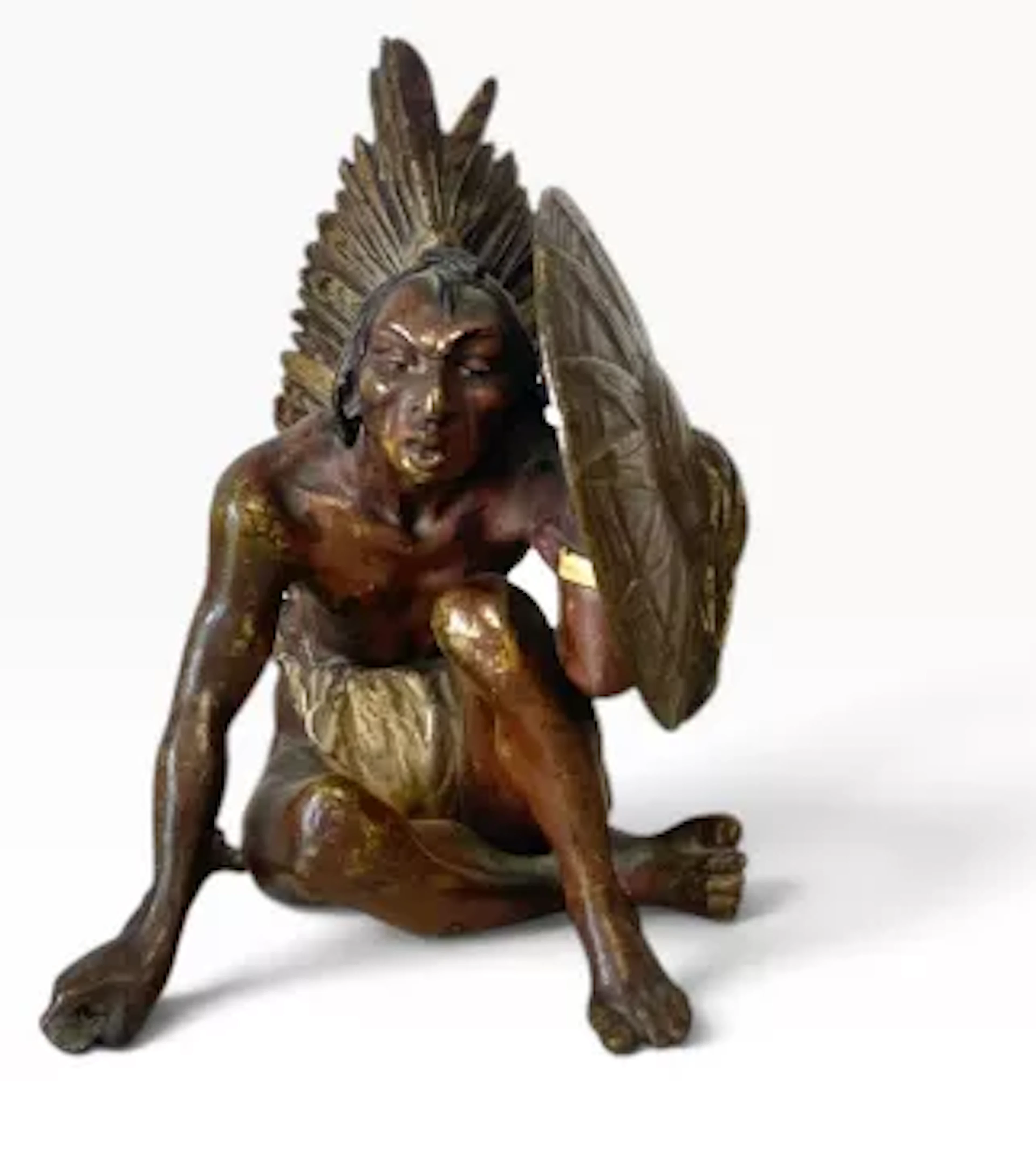 Franz Bergman (1861-1936), an early 20th century cold painted bronze