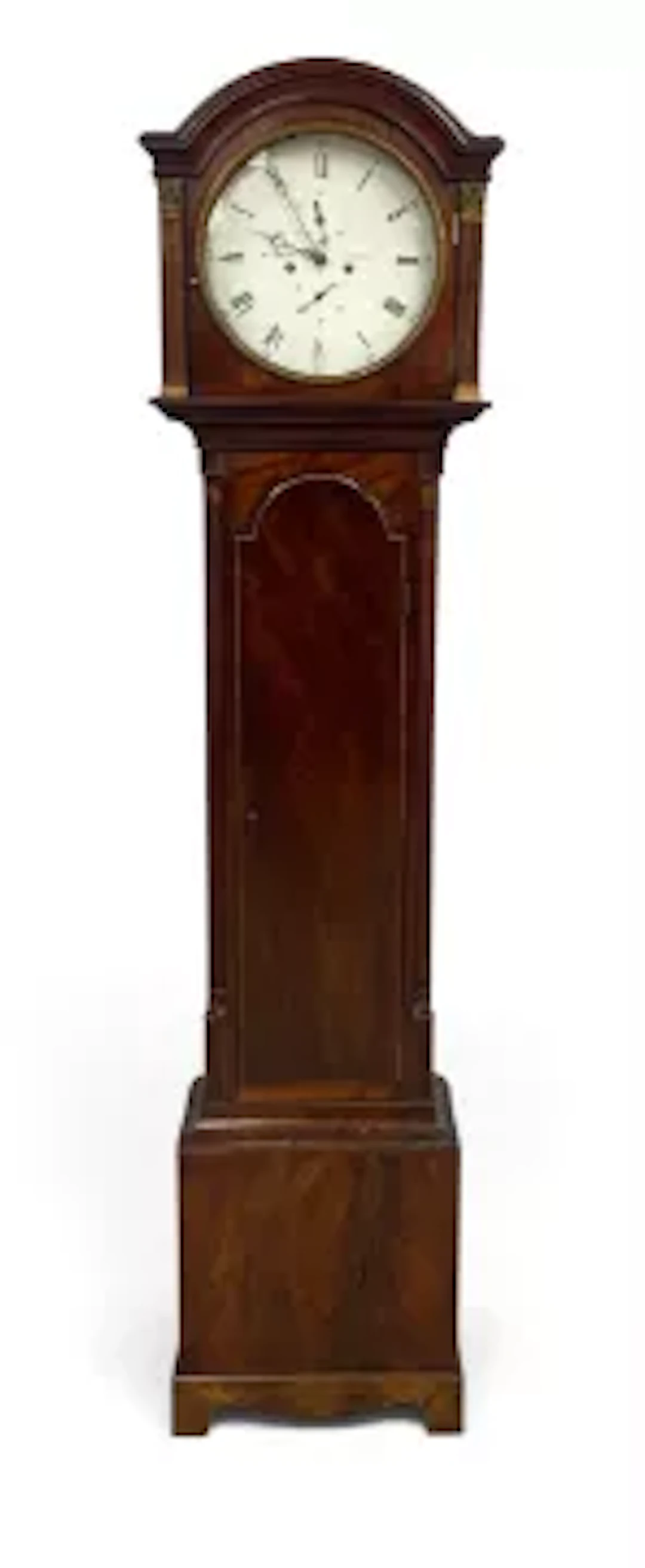 A 19th century Scottish mahogany longcase clock by William Spark