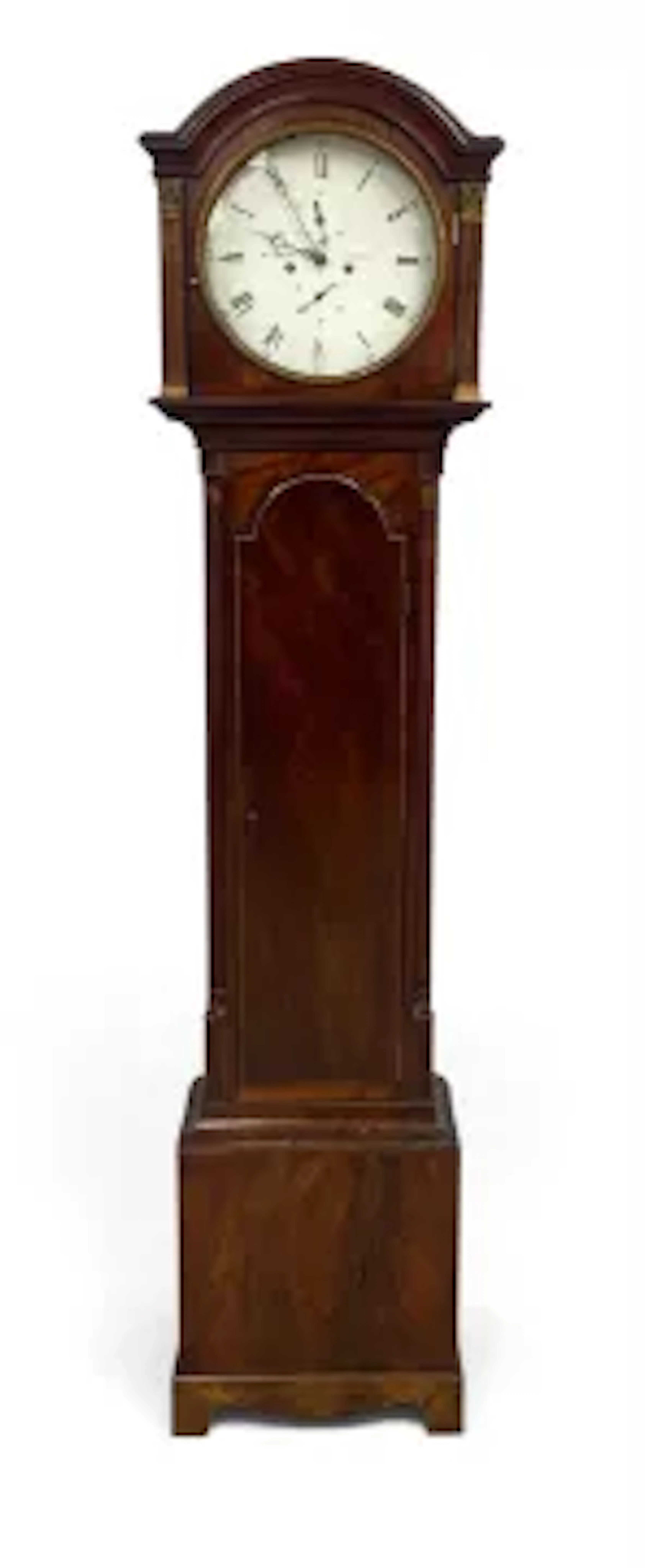 A 19th century Scottish mahogany longcase clock by William Spark