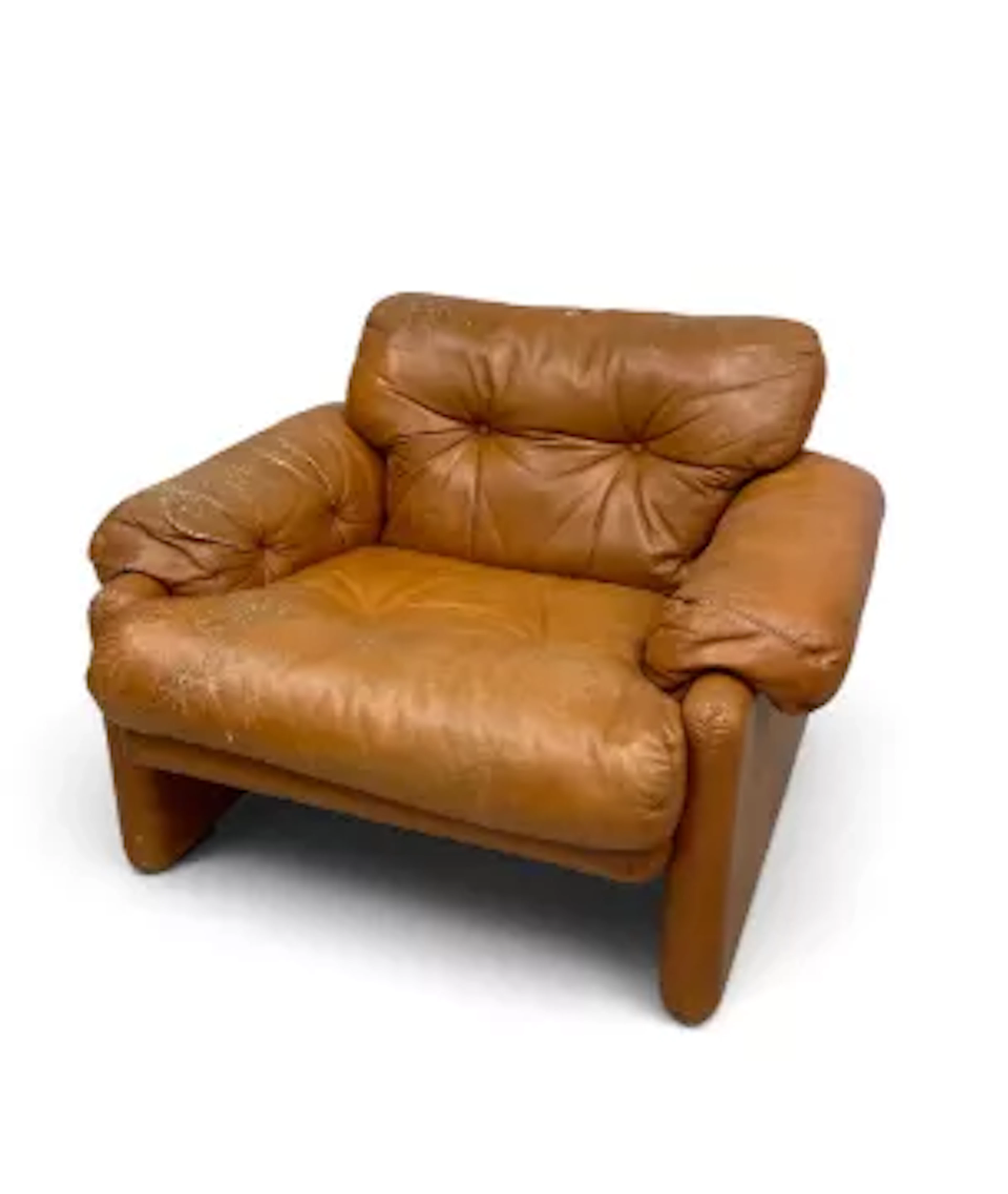 A vintage Coronado armchair by Afra and Tobia Scarpa for B&B Italia