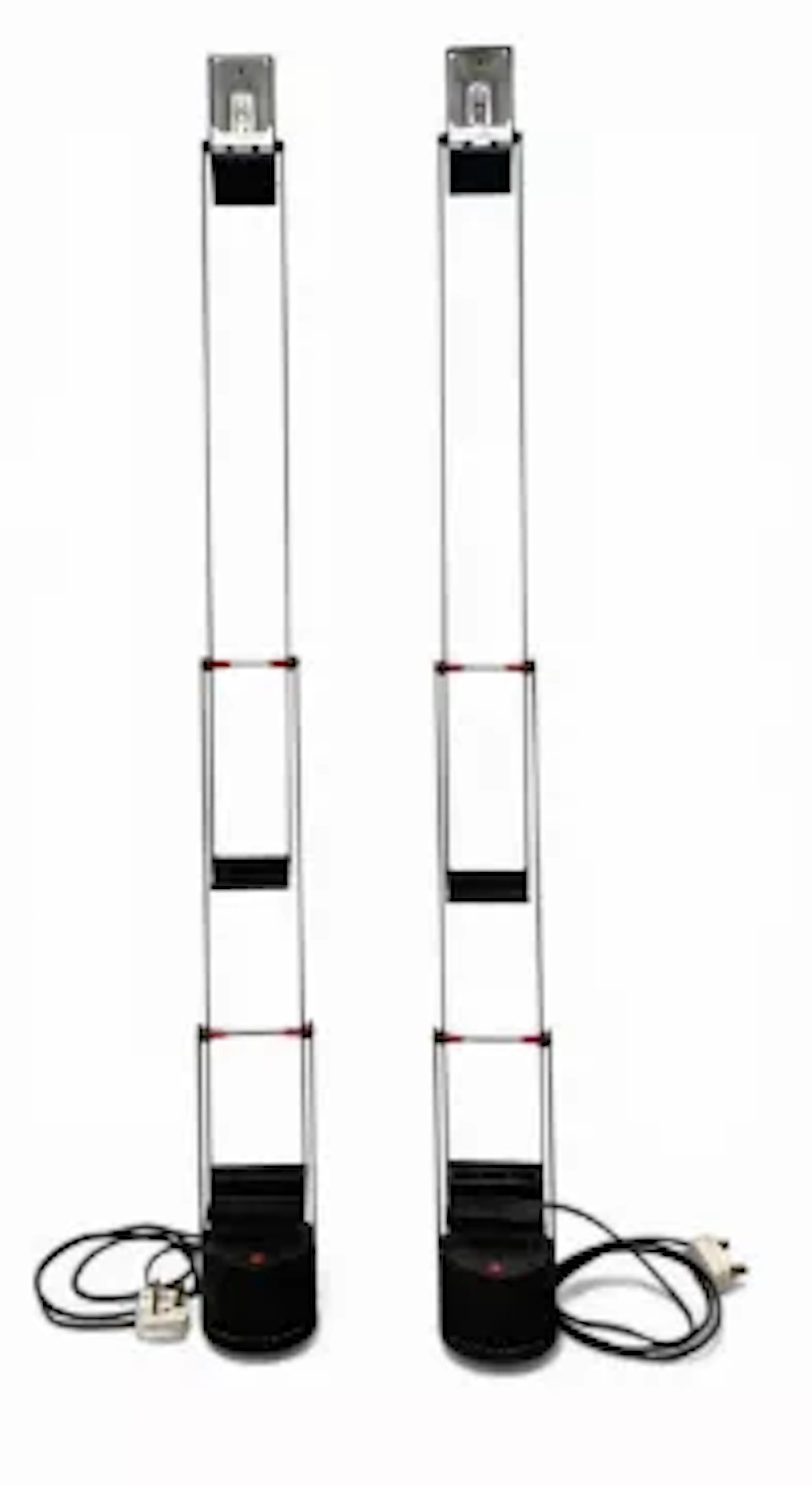 A pair of 21st Century Tizio desk lamps by Richard Sapper for Artemide