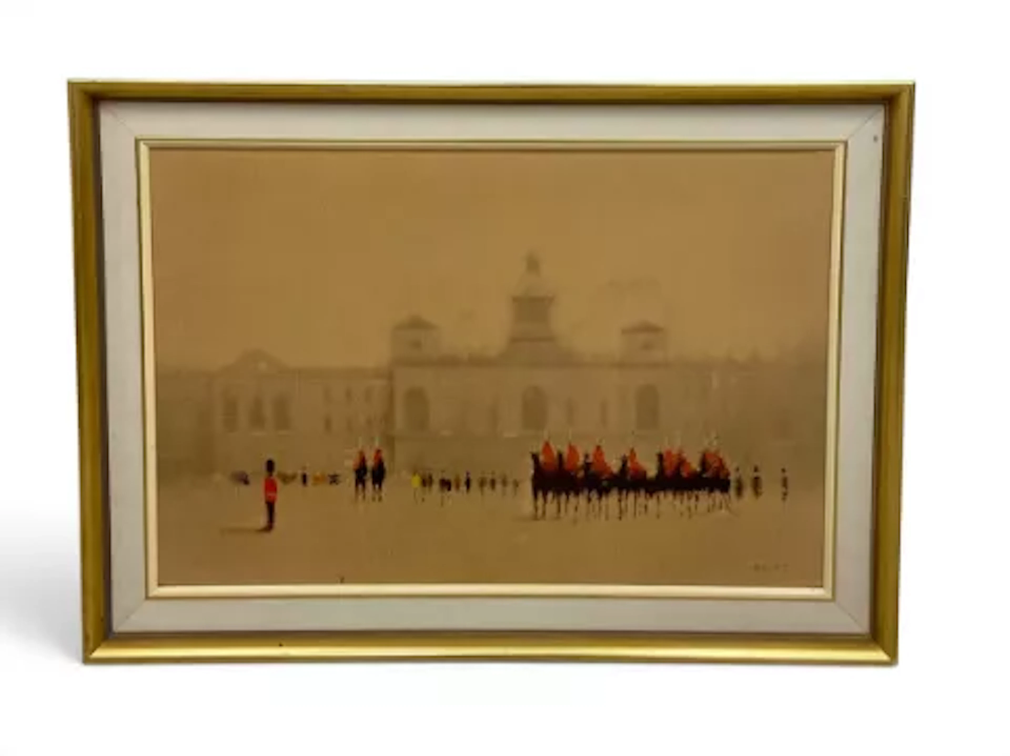 A framed Anthony Klitz print, London Tradition with gallery label