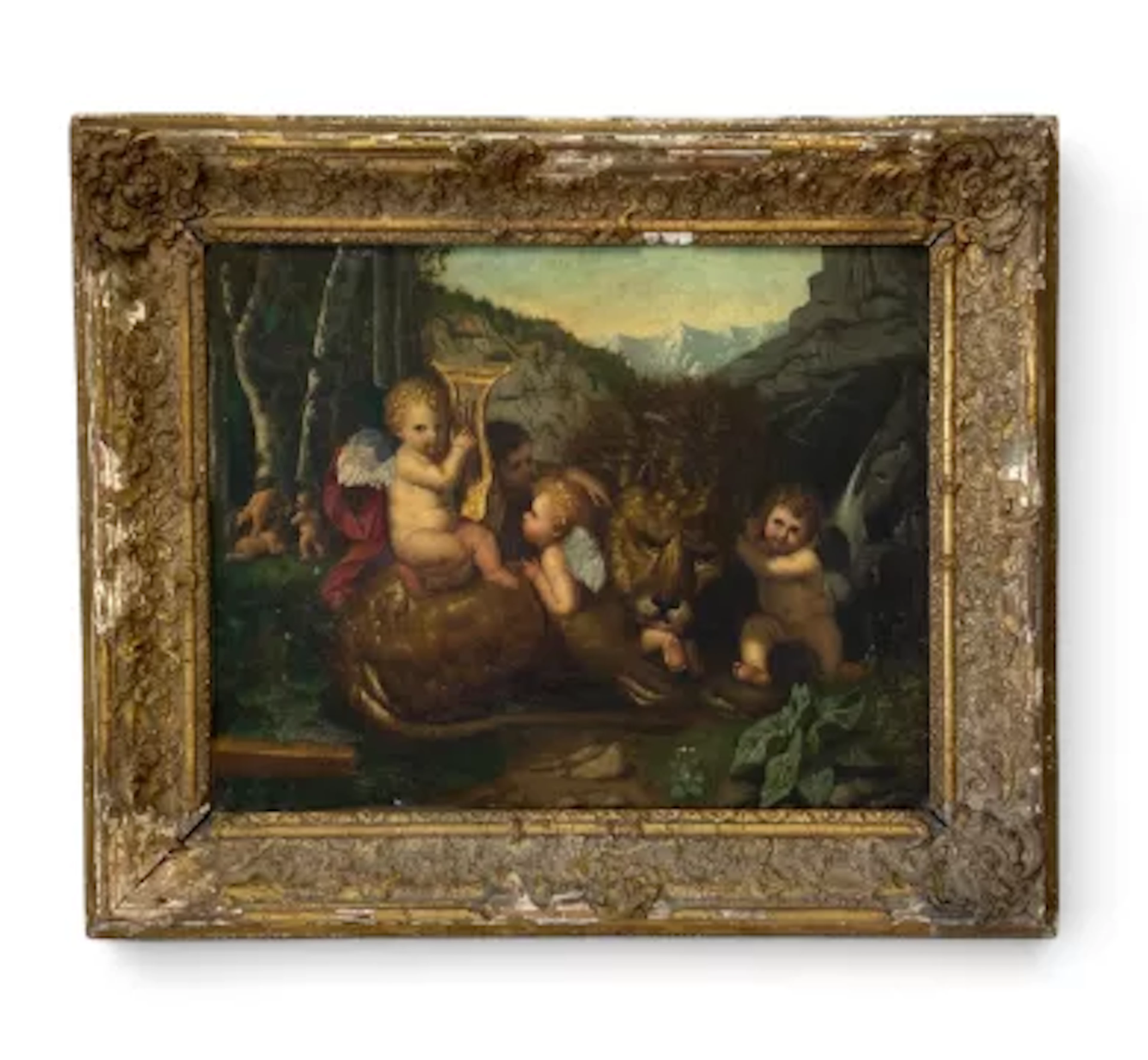 After Benigne Gagnereaux, Love Taming the Force, an 18th century Italian